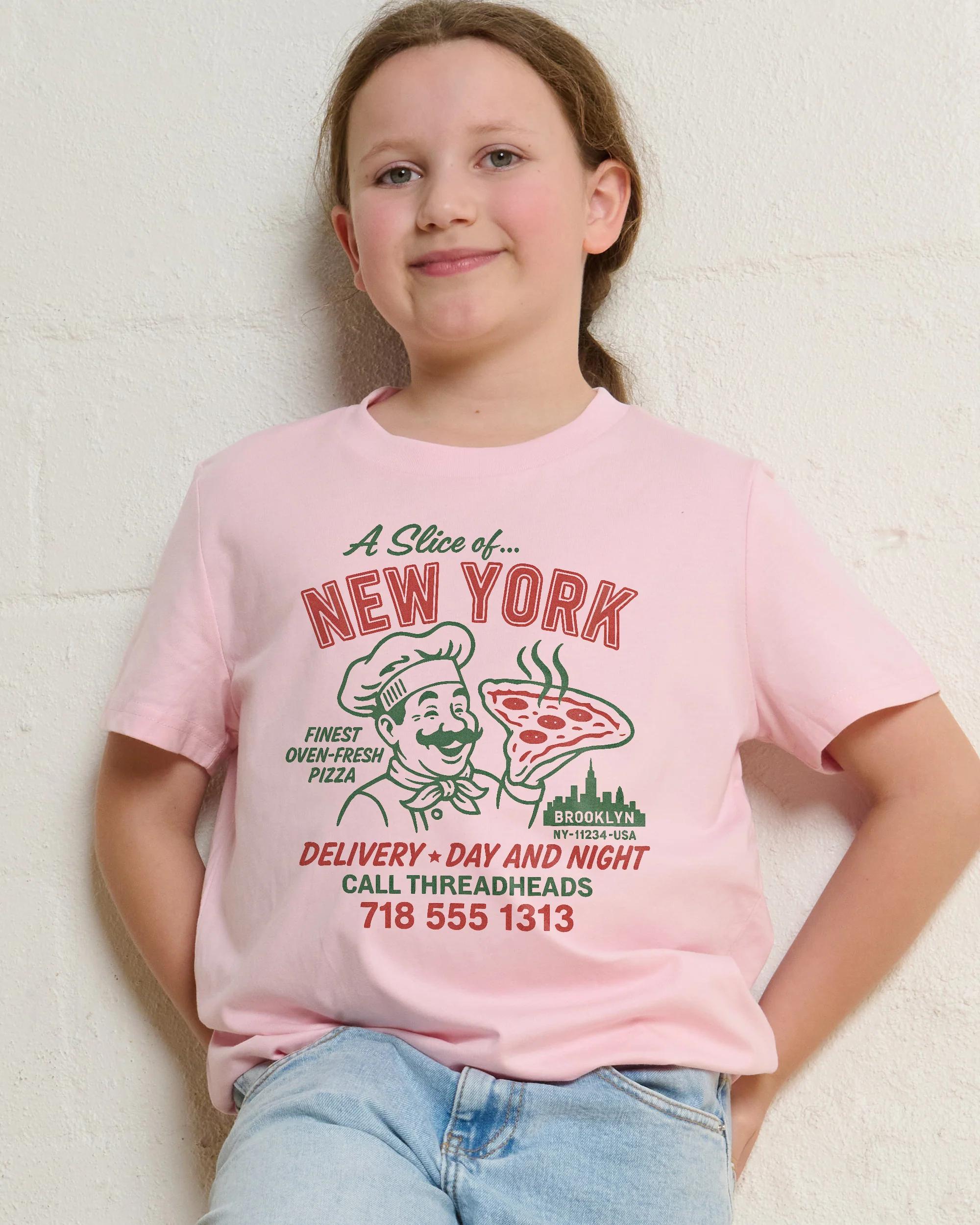 A Slice Of New York Kids T-Shirt - Image 3