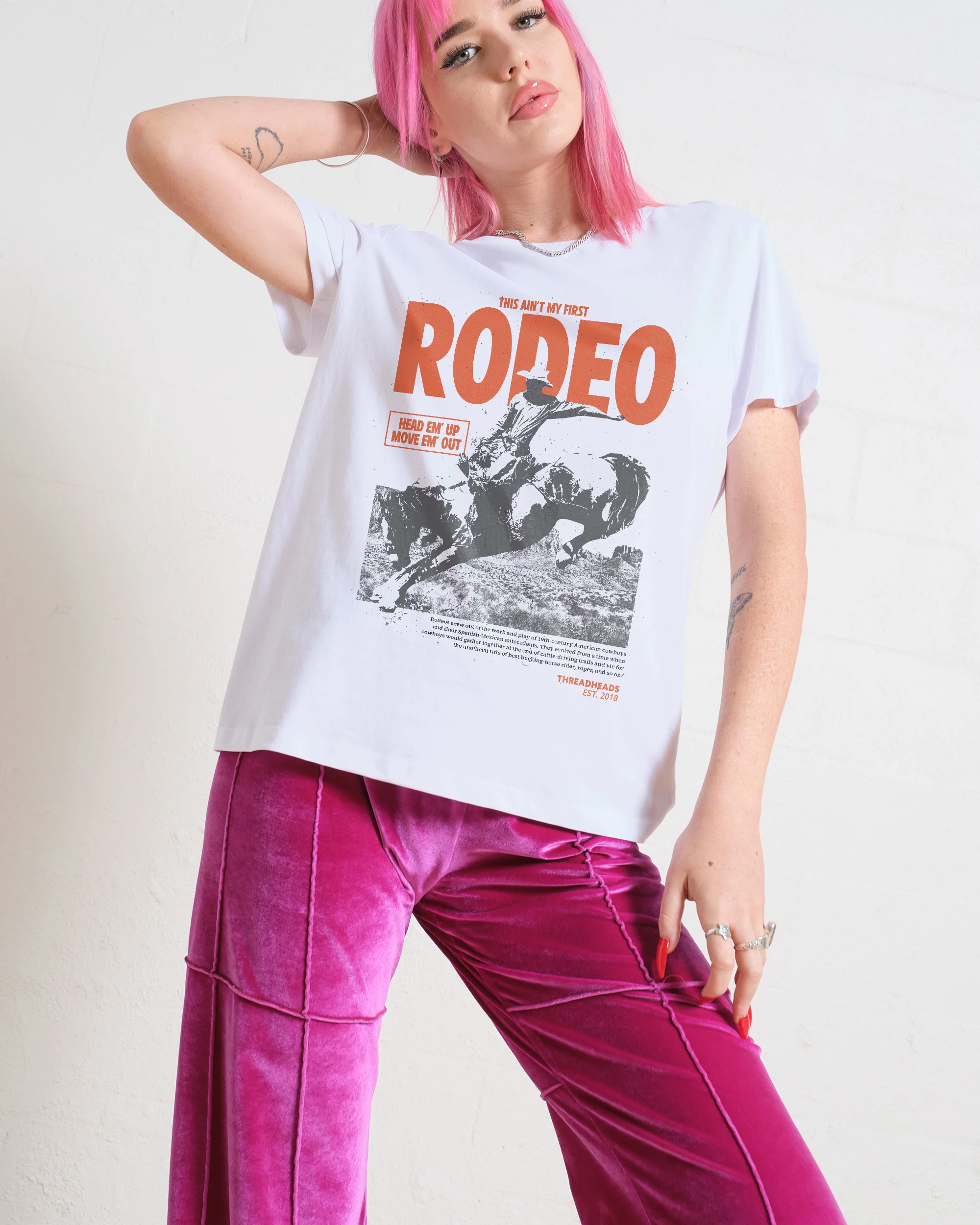 Ain't My First Rodeo Women's Tee - Image 2