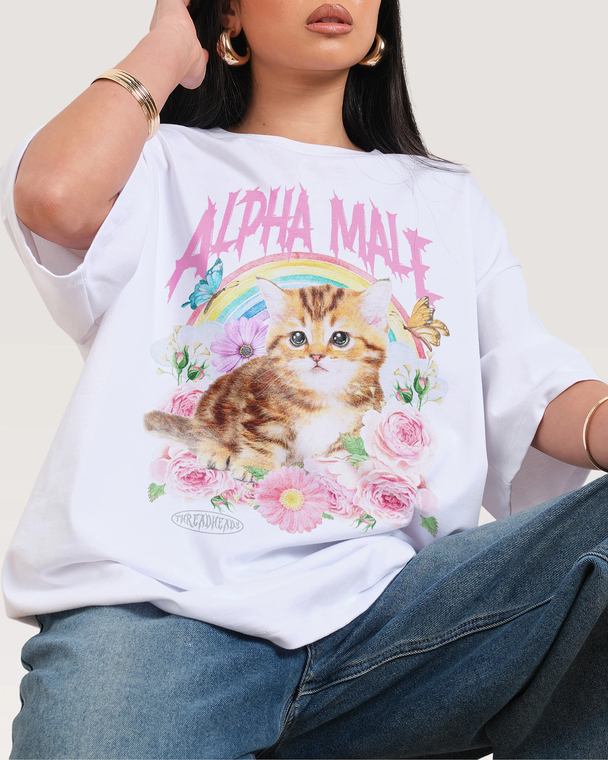 Alpha Male Oversized Tee - Image 8