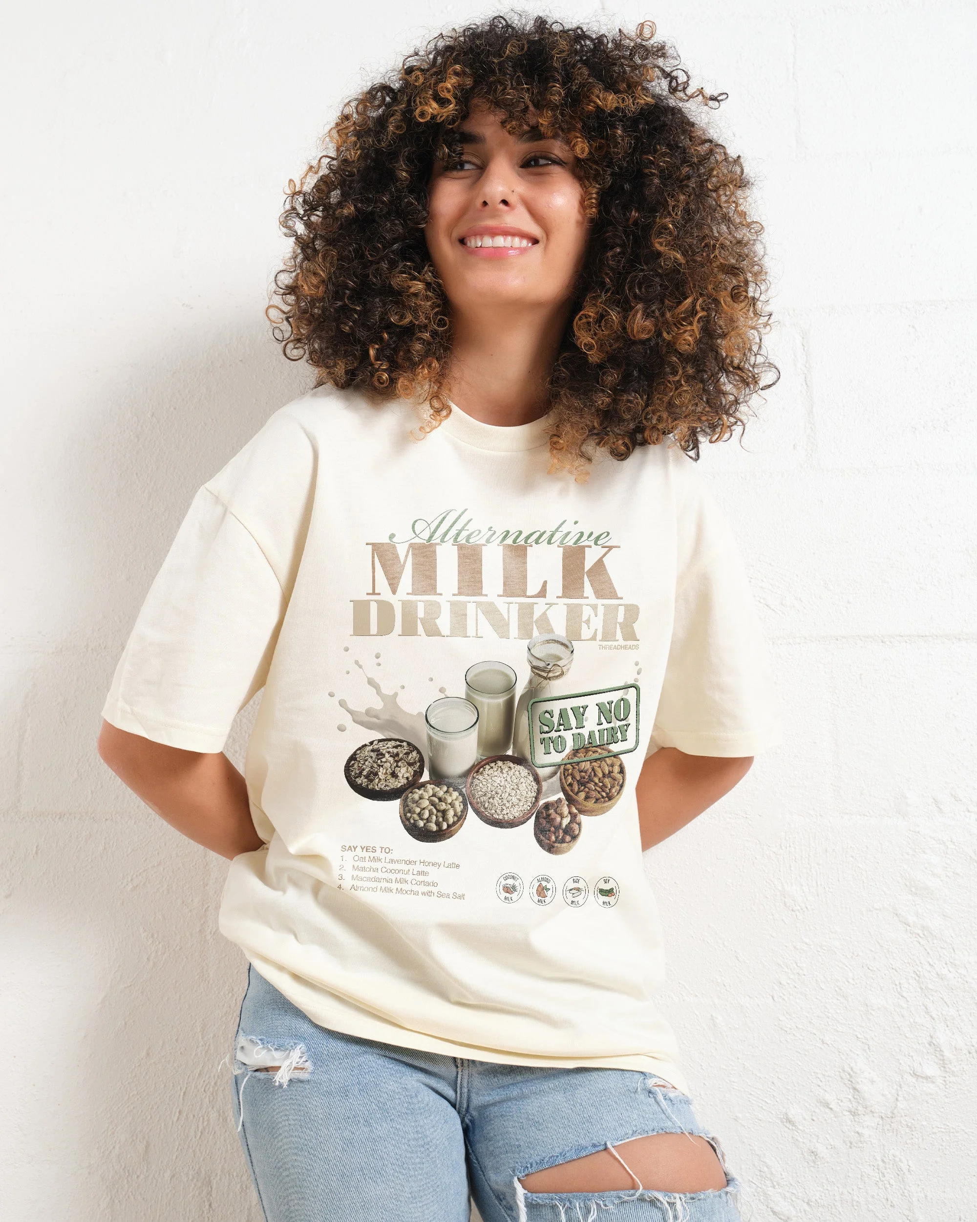 Alternative Milk Drinker T-Shirt - Image 3