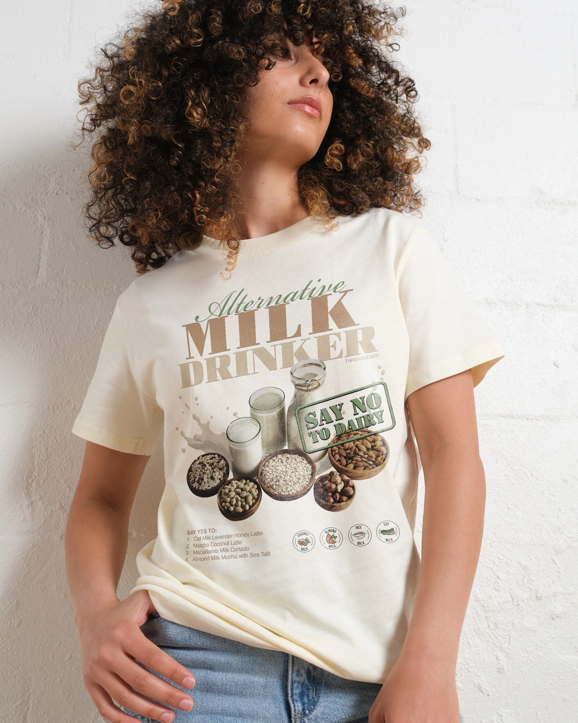 Alternative Milk Drinker Women's Tee - Image 2