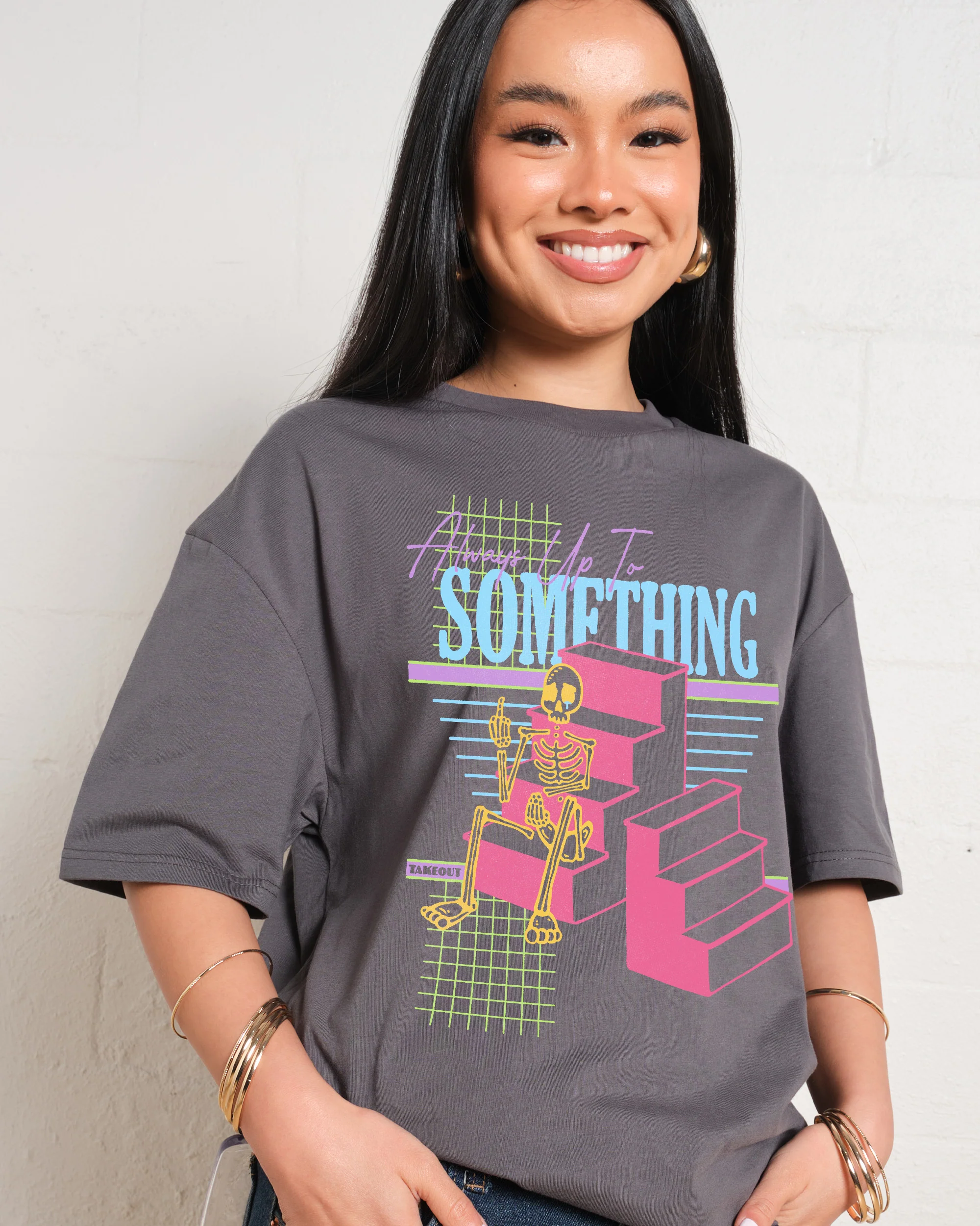 Always Up To Something T-Shirt - Image 2