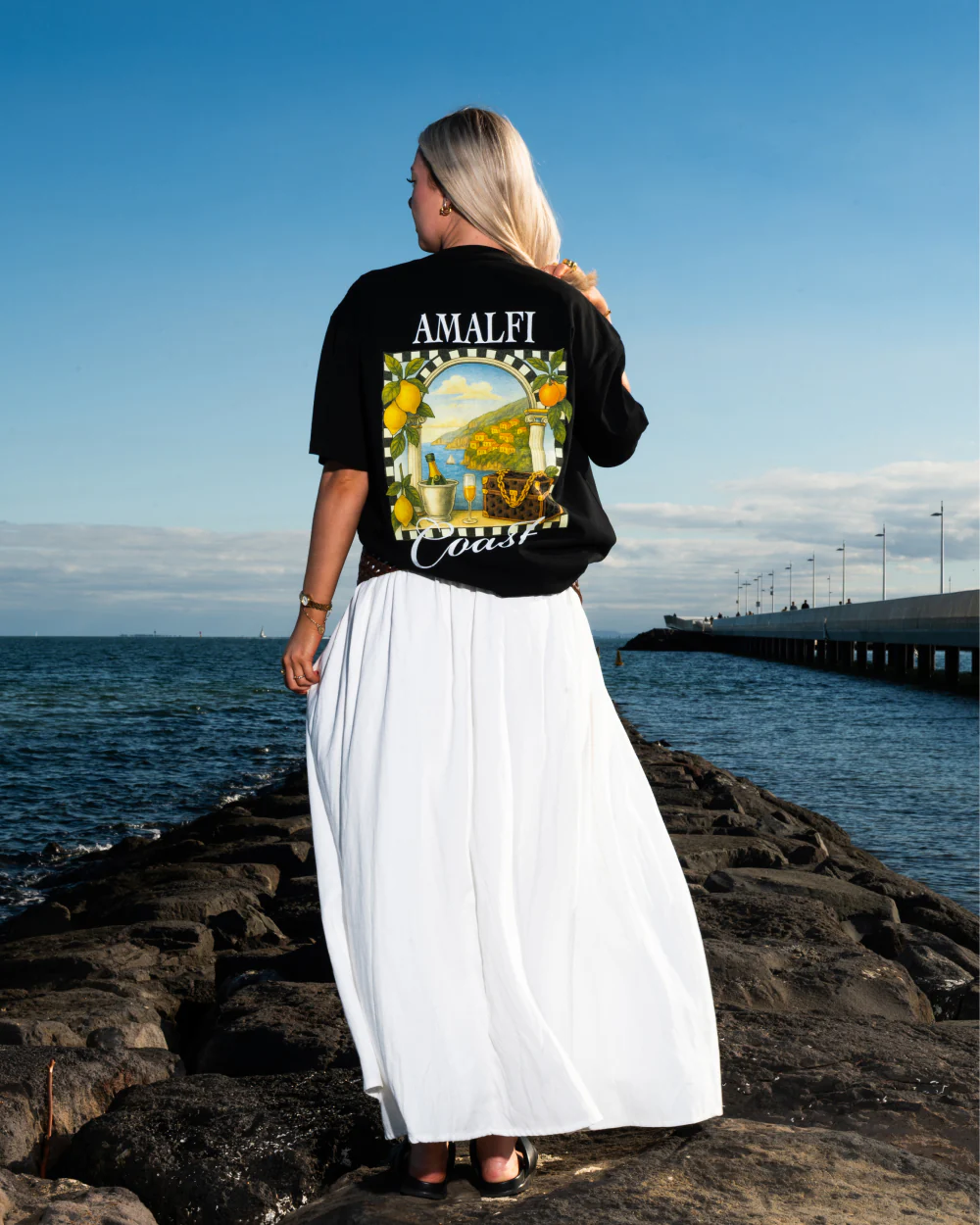 Amalfi Coast Oversized Tee - Image 3