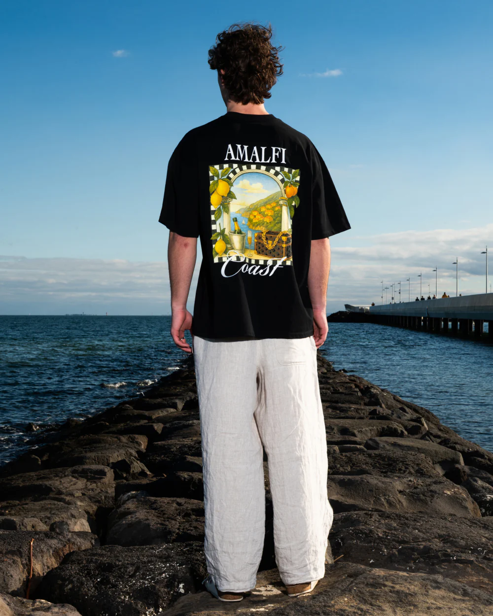 Amalfi Coast Oversized Tee - Image 5