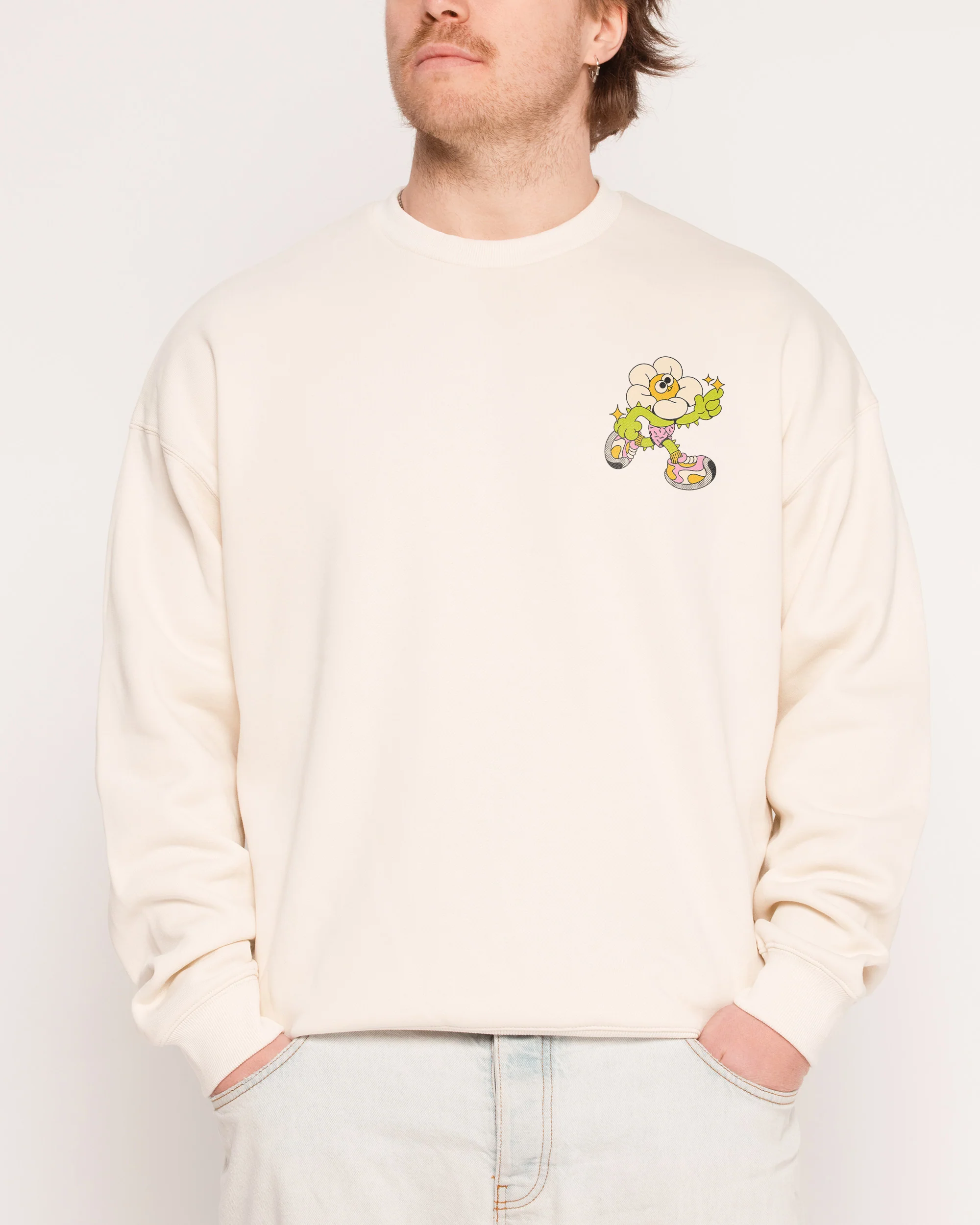 Among the Daisies Front and Back Sweatshirt - Image 5