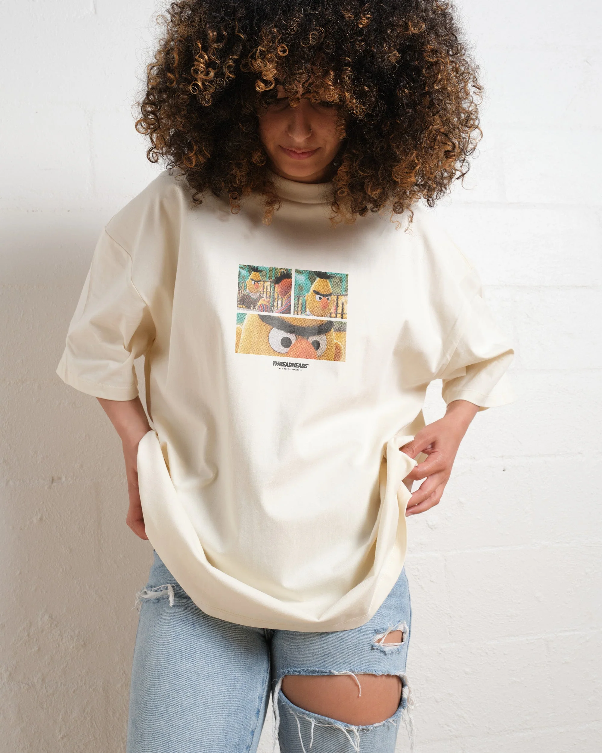Angry Bert Oversized Tee - Image 3