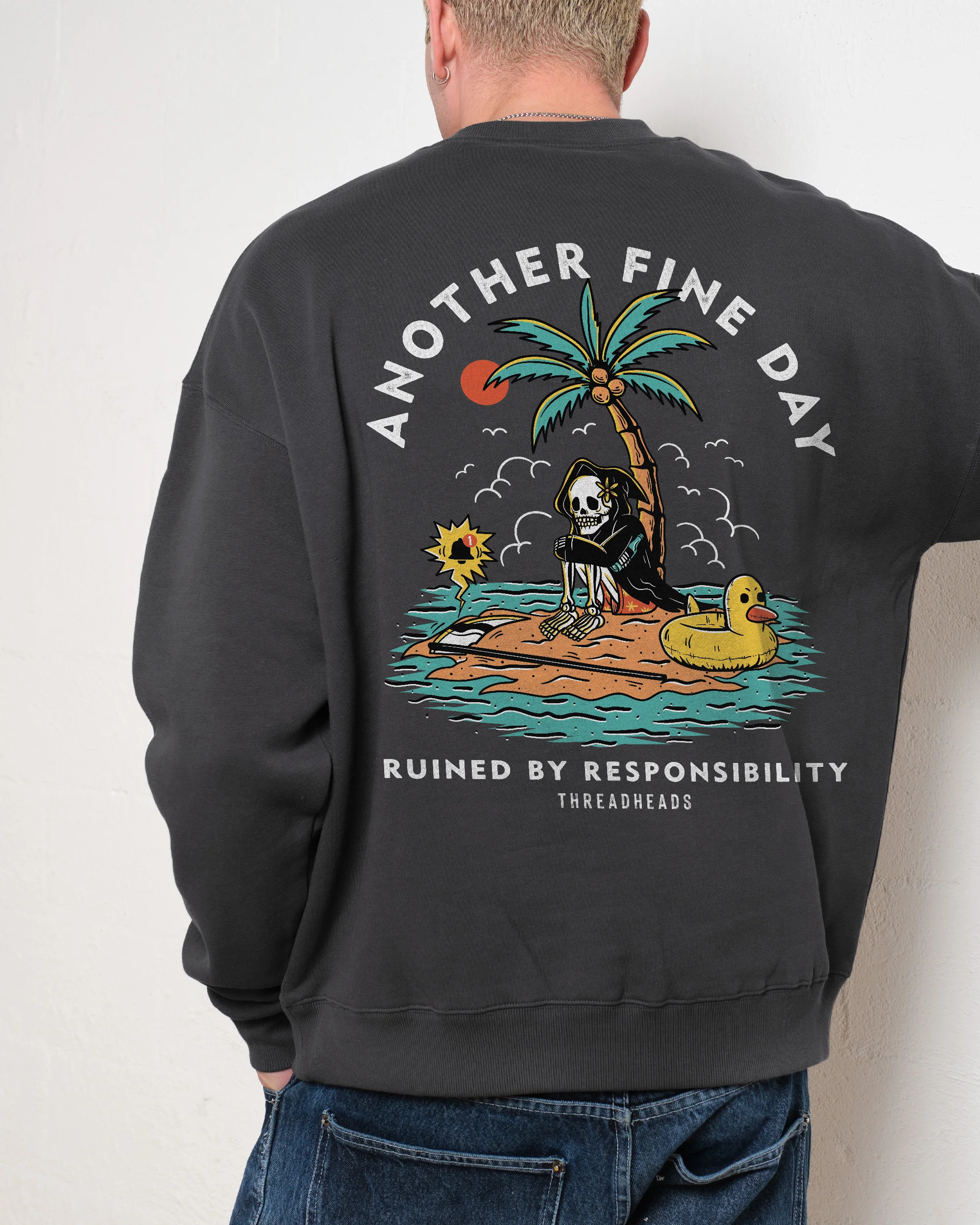 Another Fine Day Front and Back Sweatshirt - Image 5