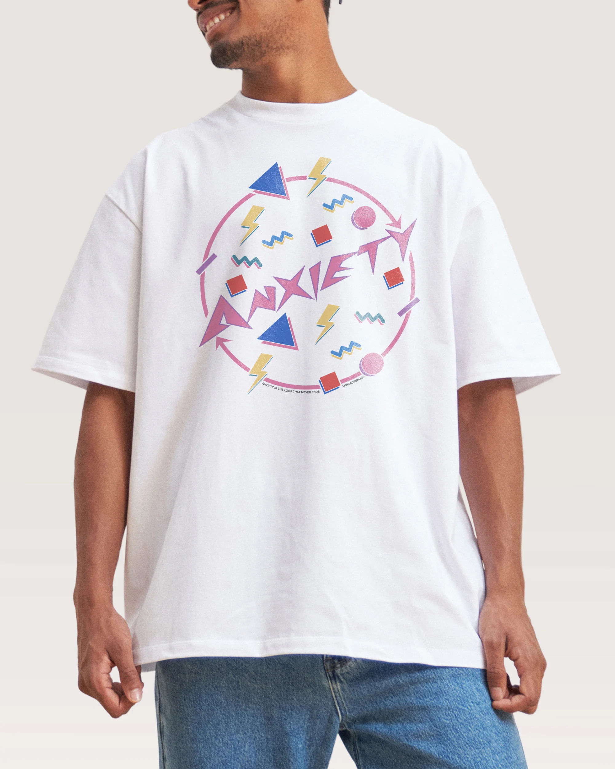 Anxiety Oversized Tee - Image 4