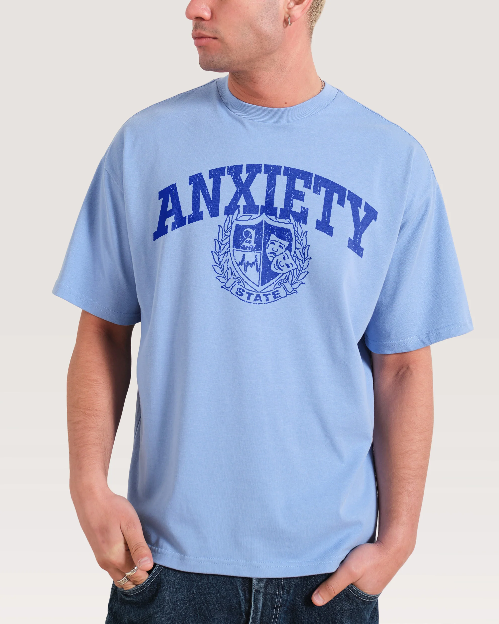Anxiety State Oversized Tee - Image 5