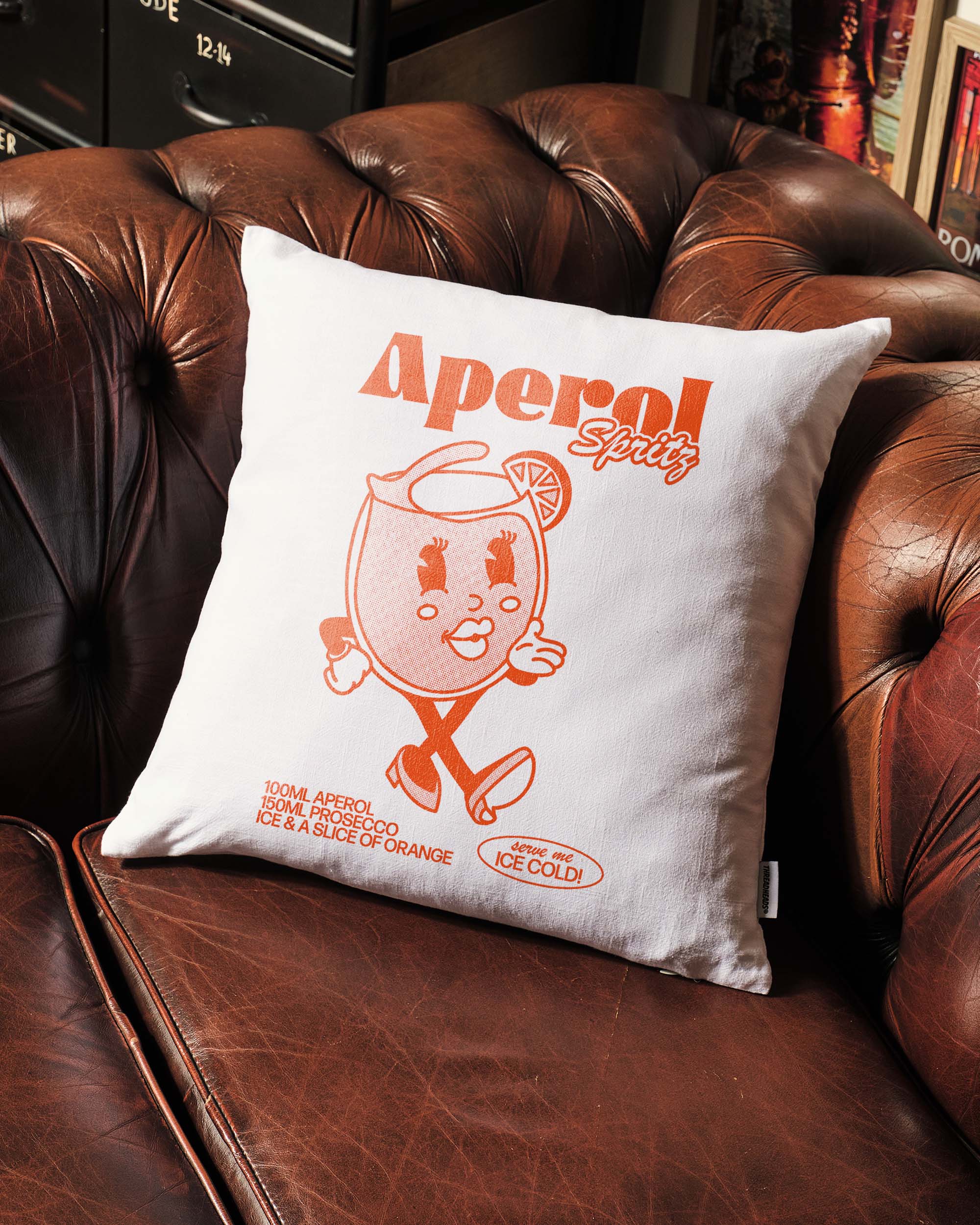 Aperol Spritz Cushion - Image 2