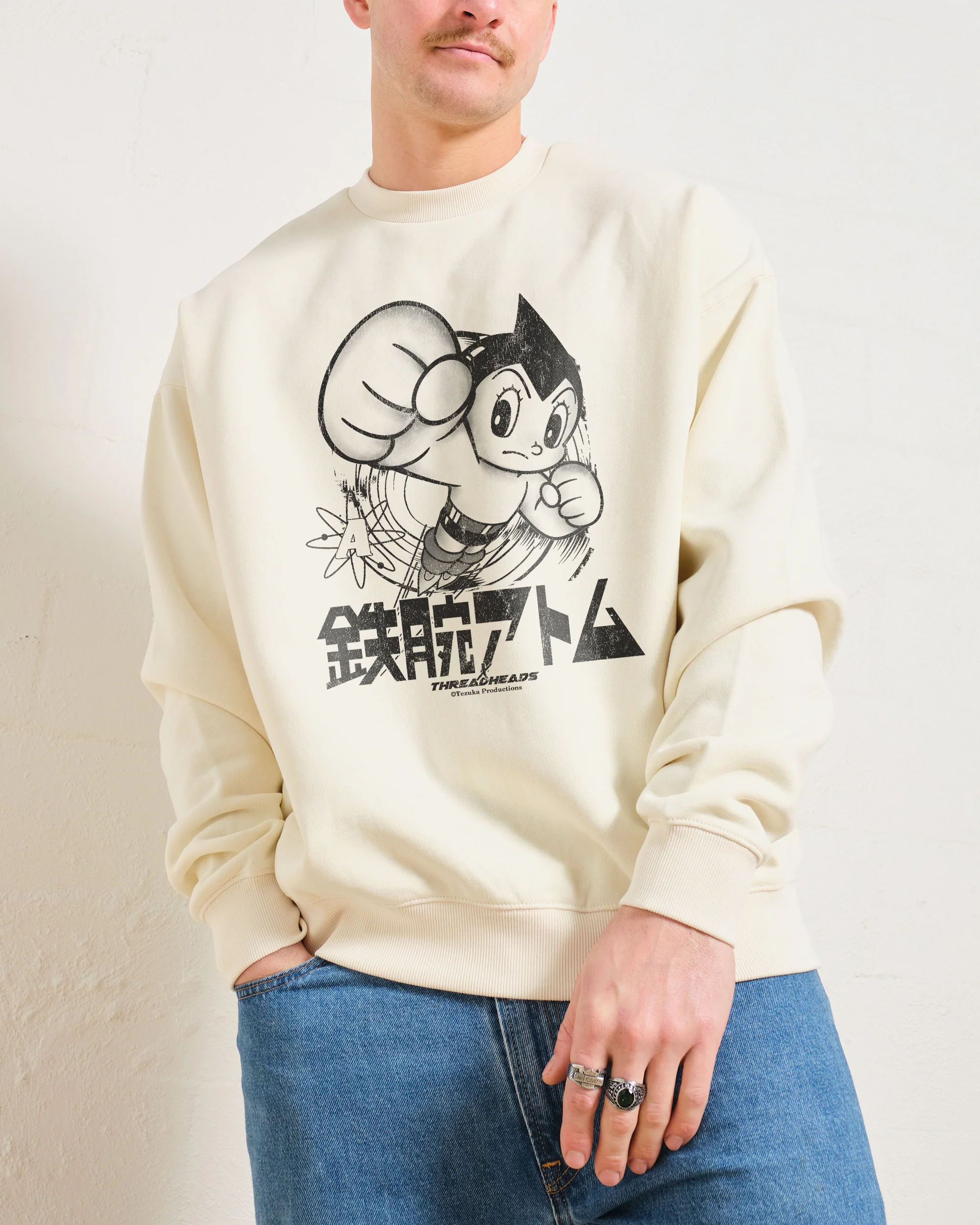 Astro Boy Black and White Sweatshirt - Image 4