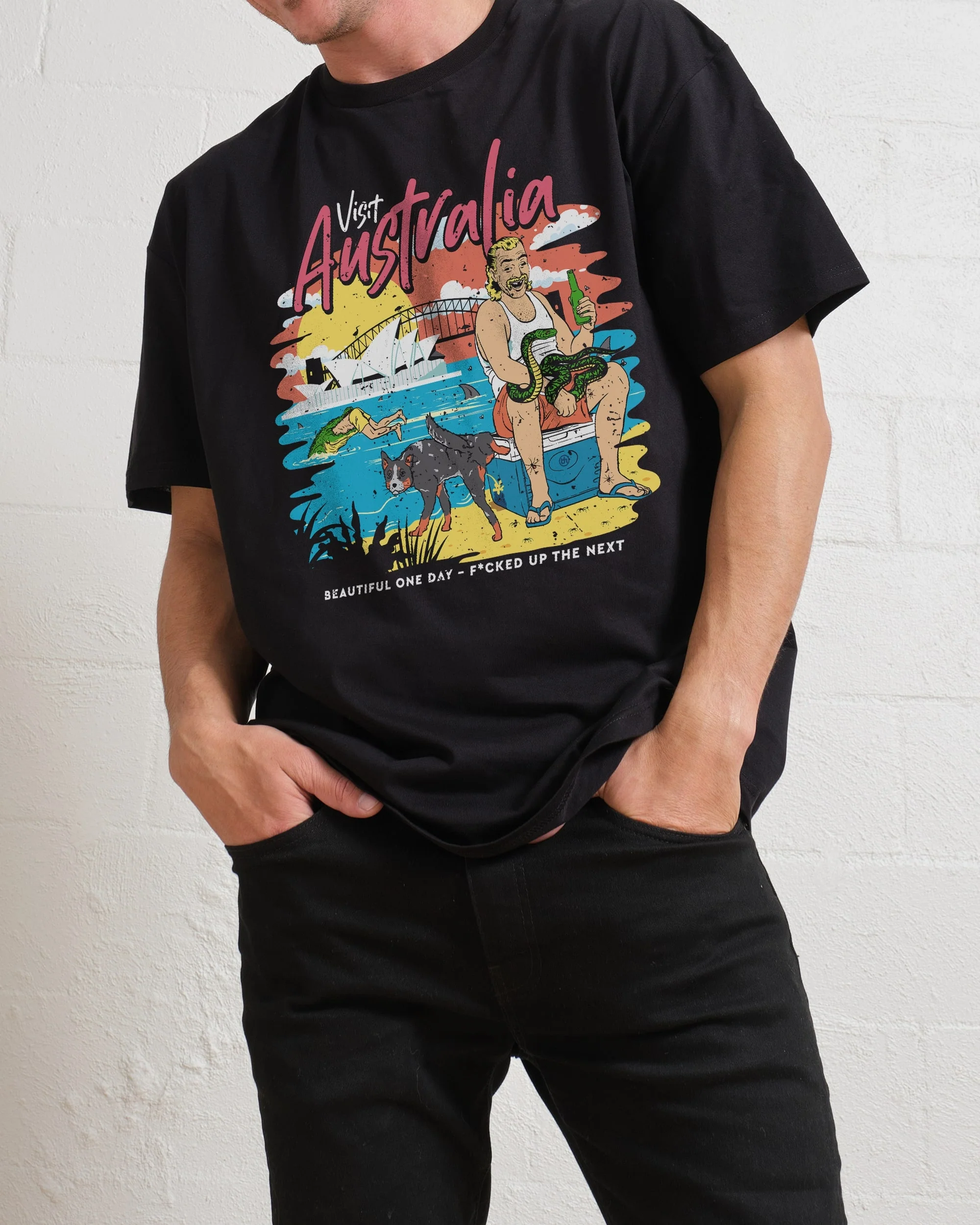 Visit Australia T-Shirt - Image 5