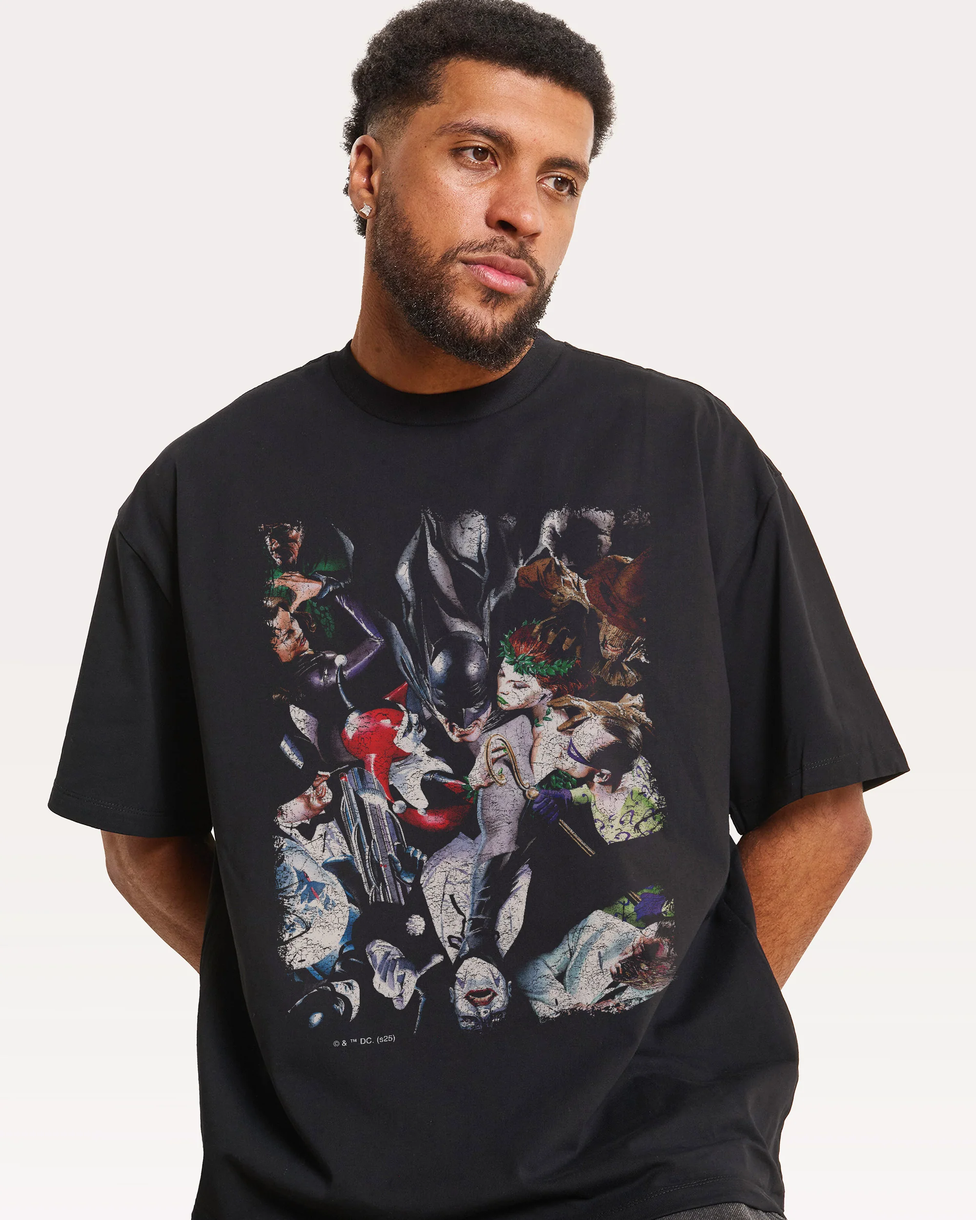 Batman Villains Compilation Oversized Tee - Image 2