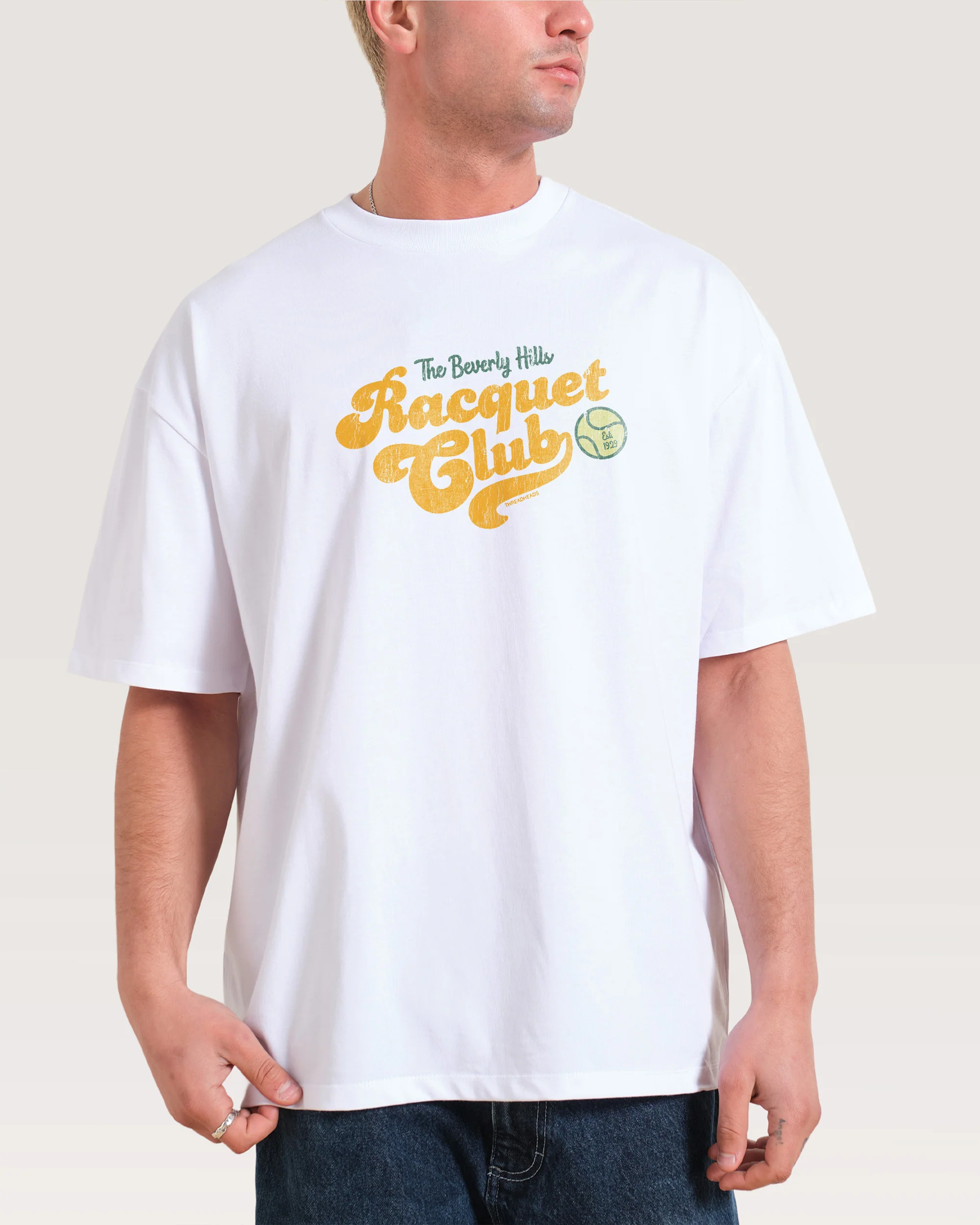 Beverly Hills Racquet Club Oversized Tee - Image 2