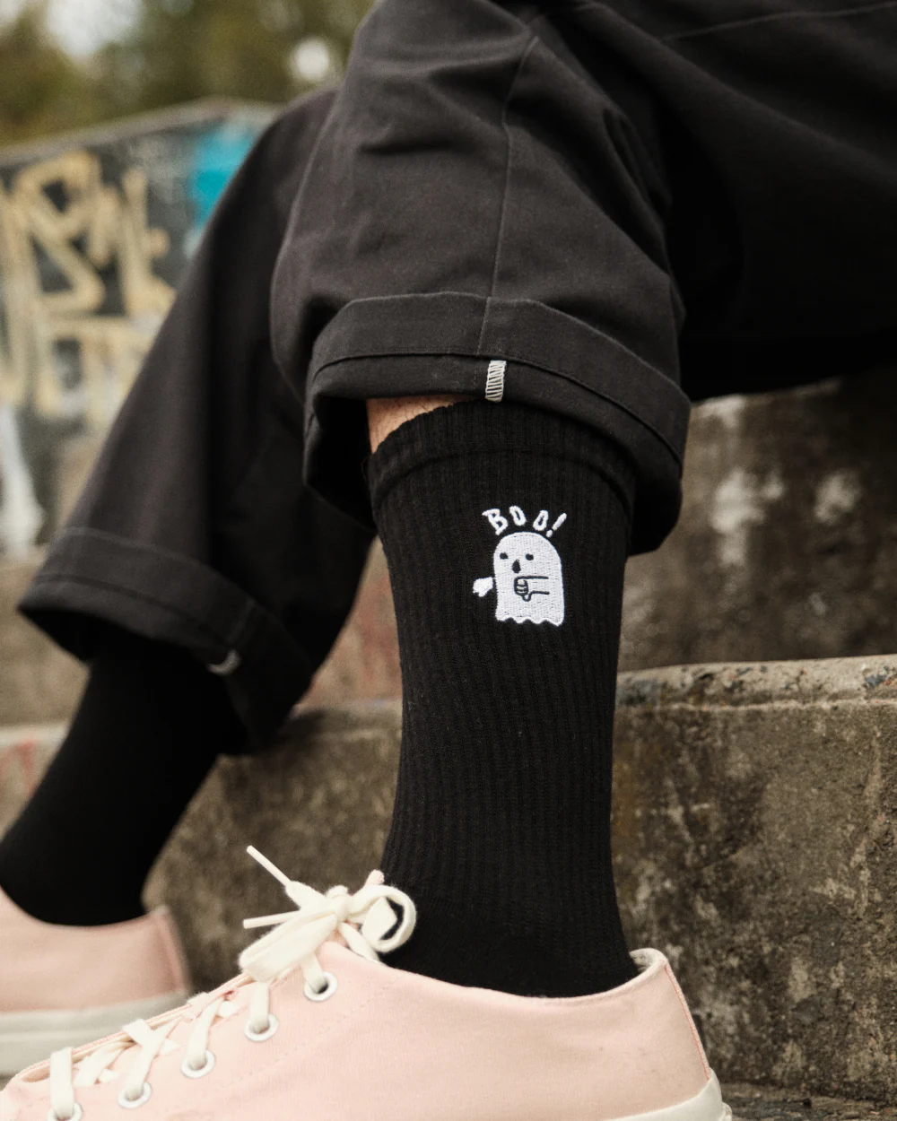 Boo Ghost Socks - Image 4