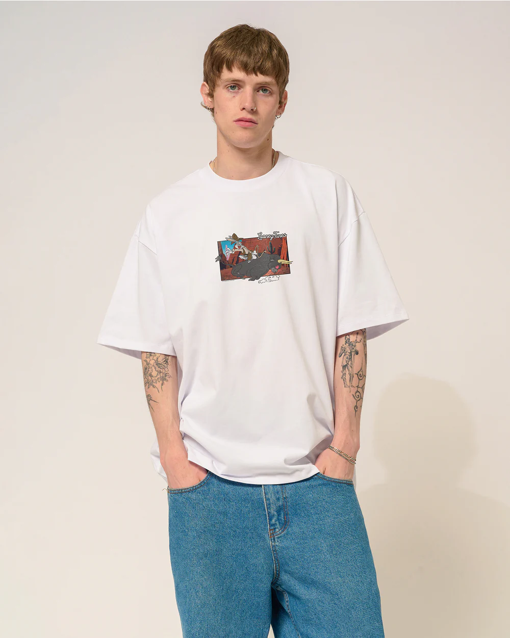 Buckle Up Bugs Oversized Tee - Image 18