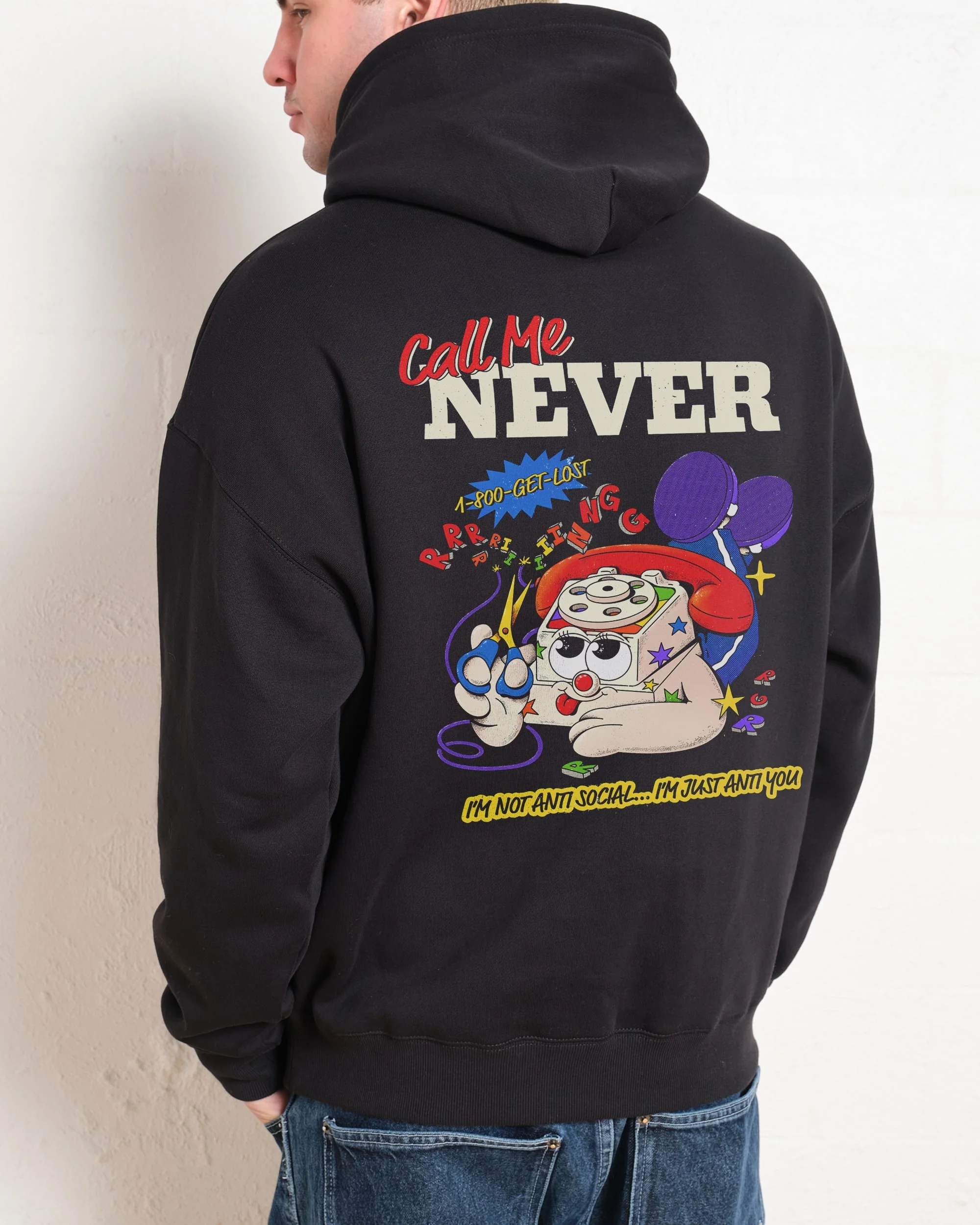 Call Me Never Hoodie - Image 9