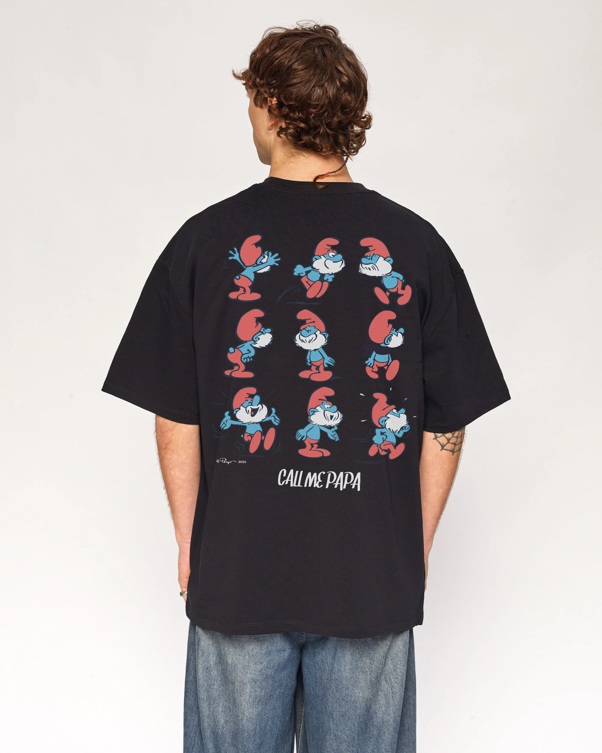 Call Me Papa Oversized Tee - Image 5