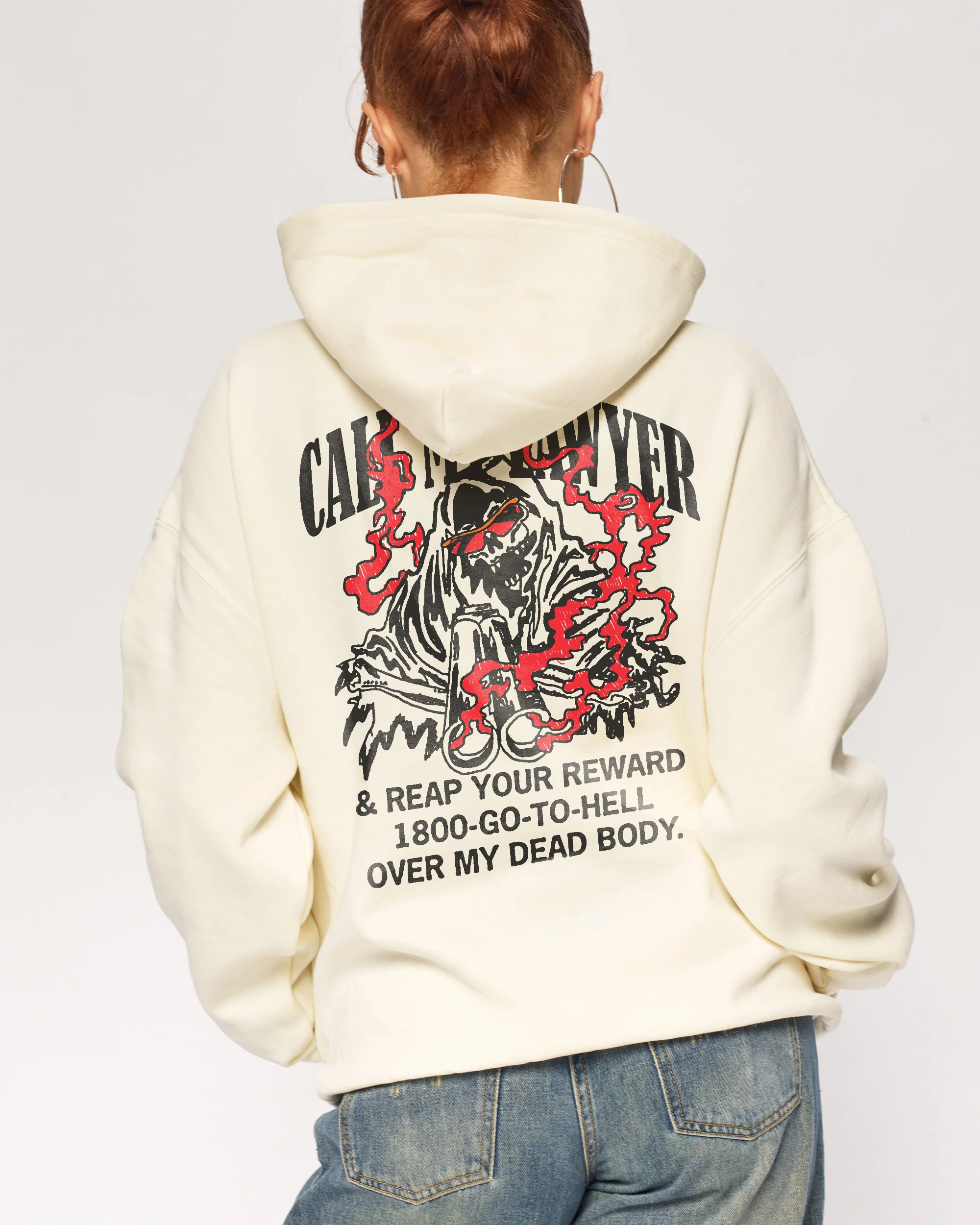 Call my Lawyer Reaper Edition Hoodie - Image 4