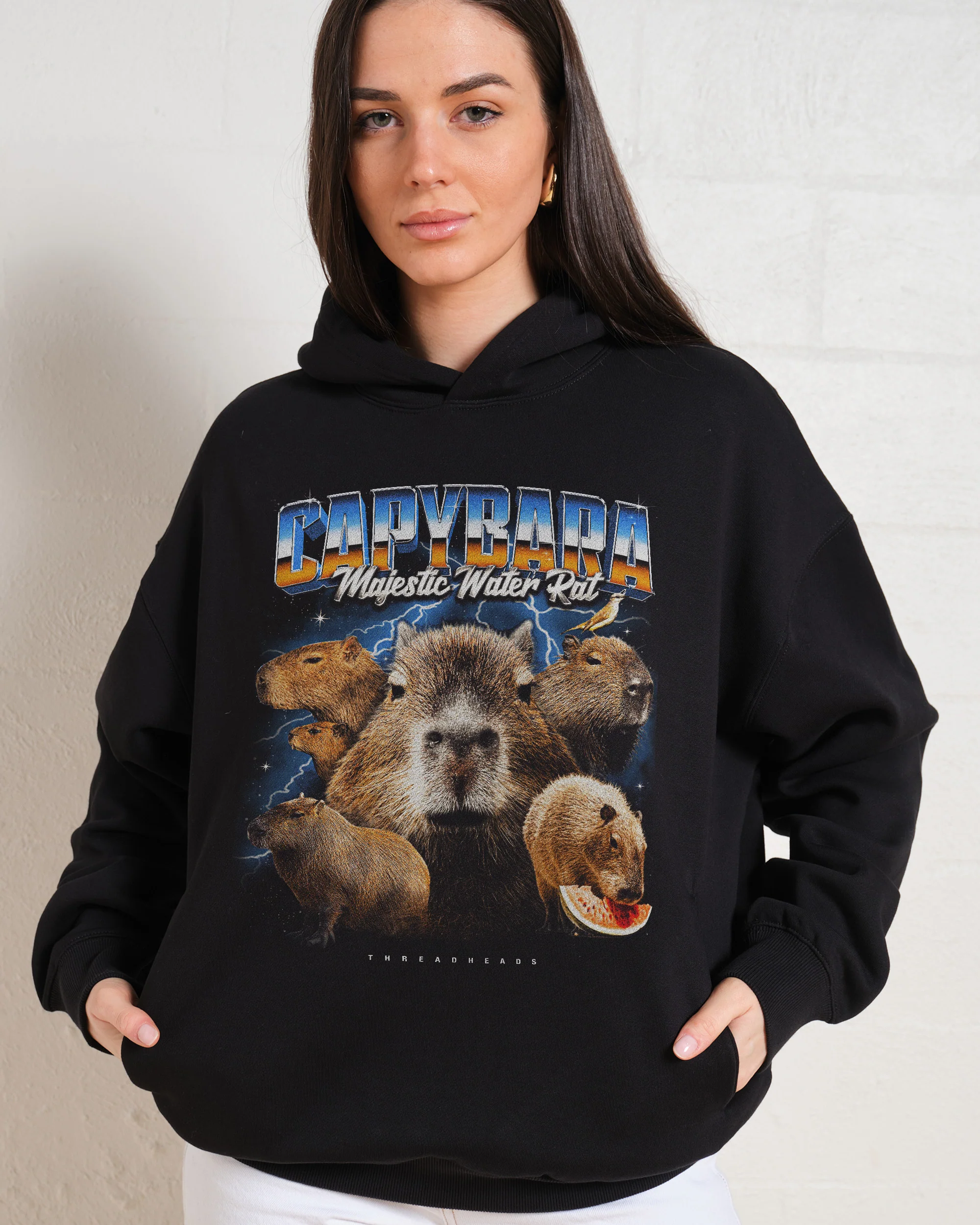 Capybara Water Rat Hoodie - Image 2