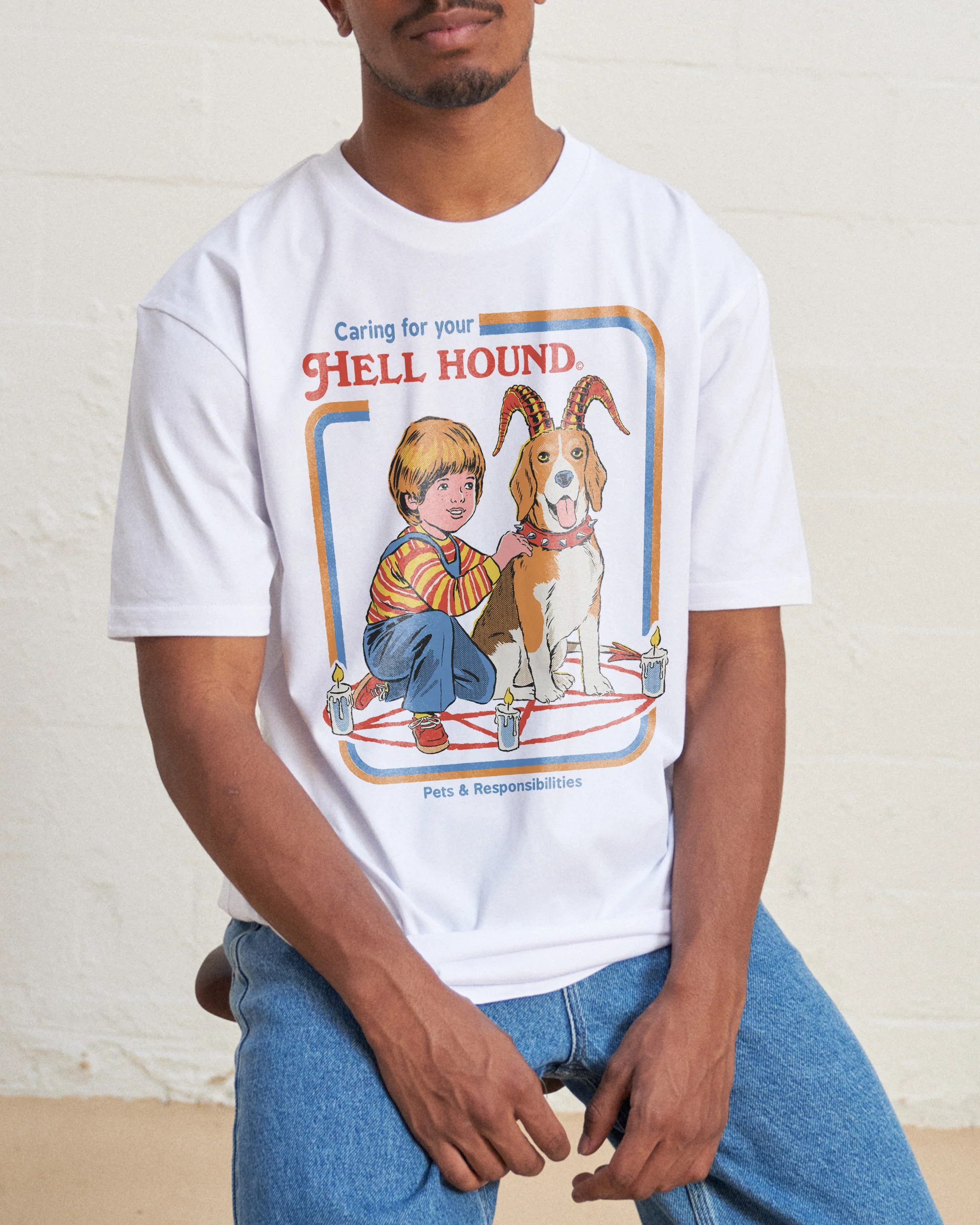 Caring For Your Hell Hound T-Shirt - Image 3