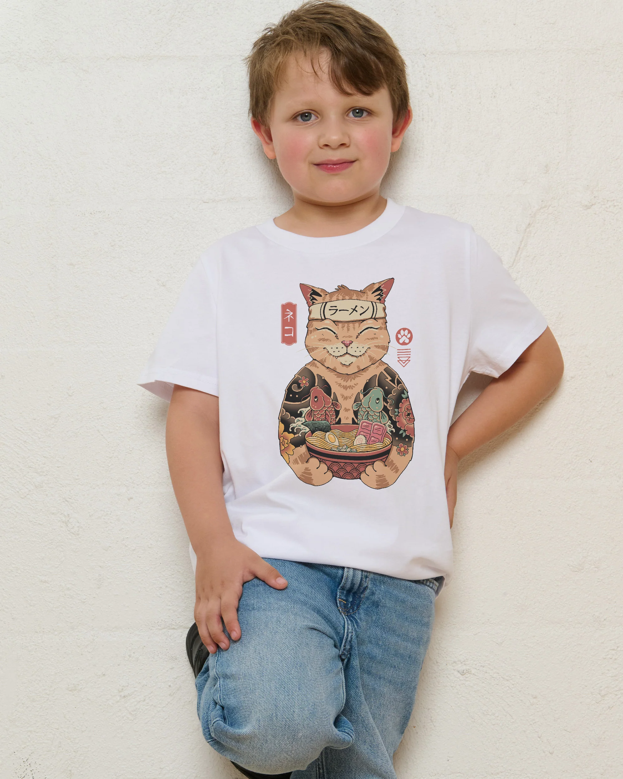 Catana Ramen Kids T-Shirt - Image 3