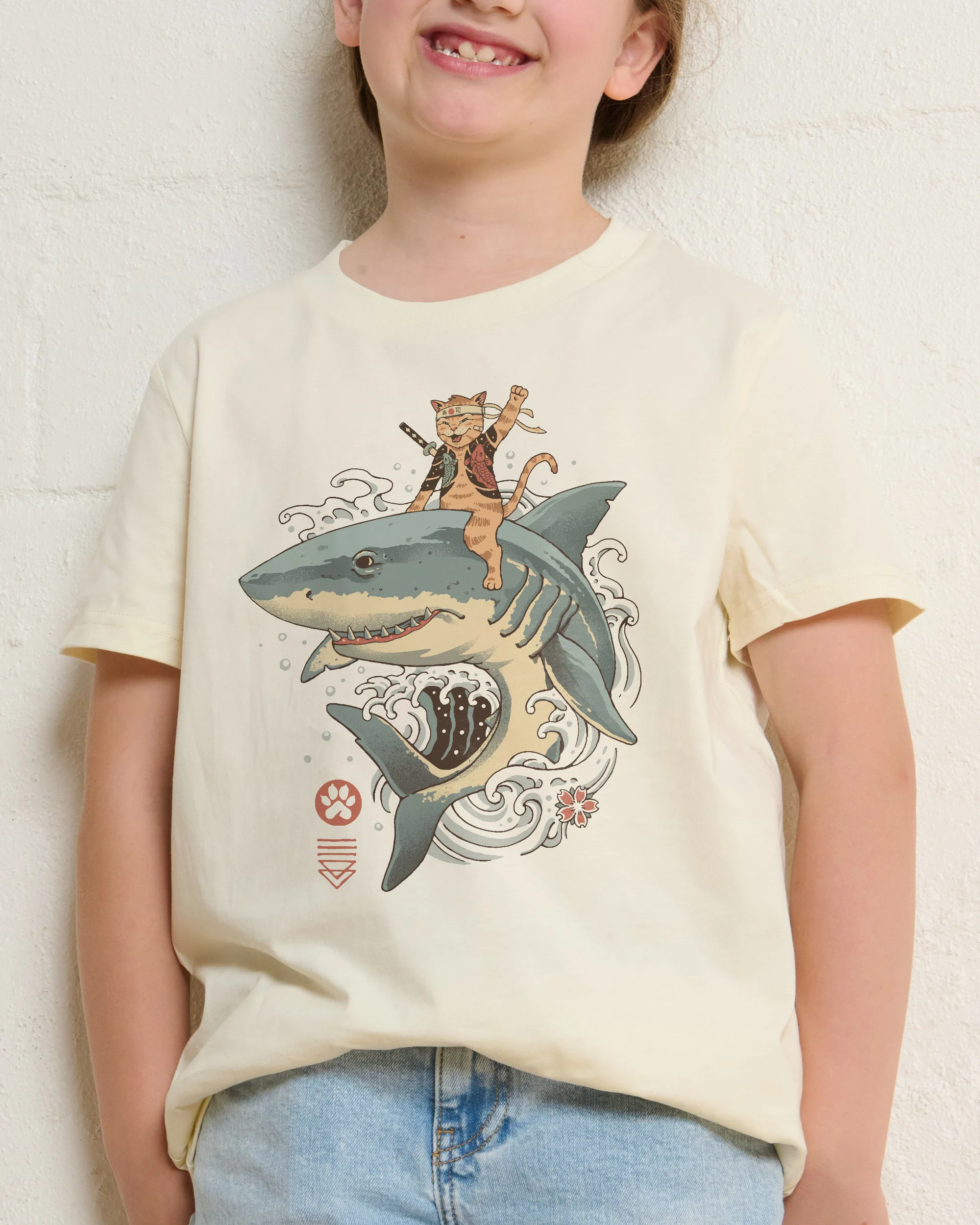 Catana Shark Kids T-Shirt - Image 2