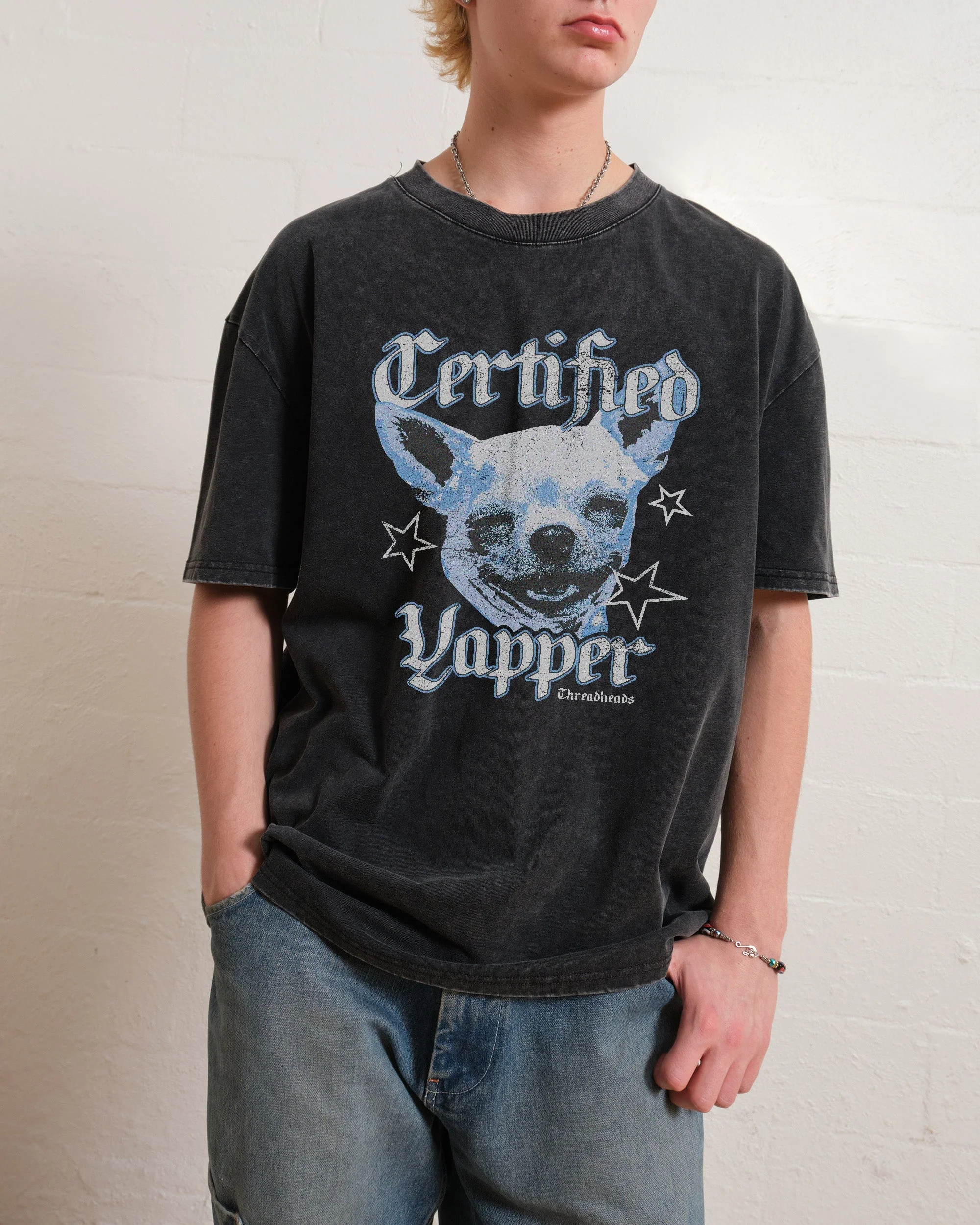 Certified Yapper Oversized Tee - Image 2