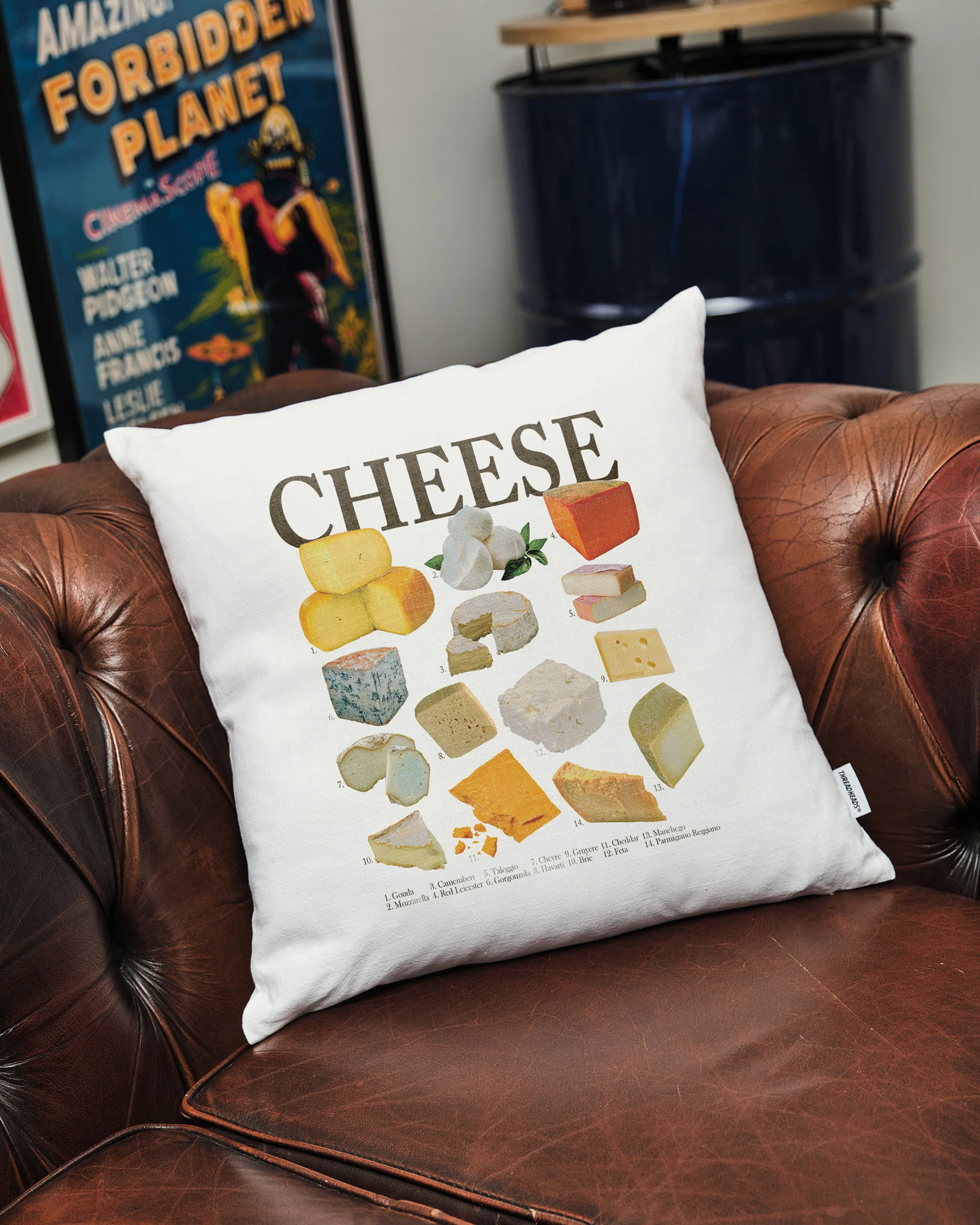 Cheese Homage Cushion - Image 2
