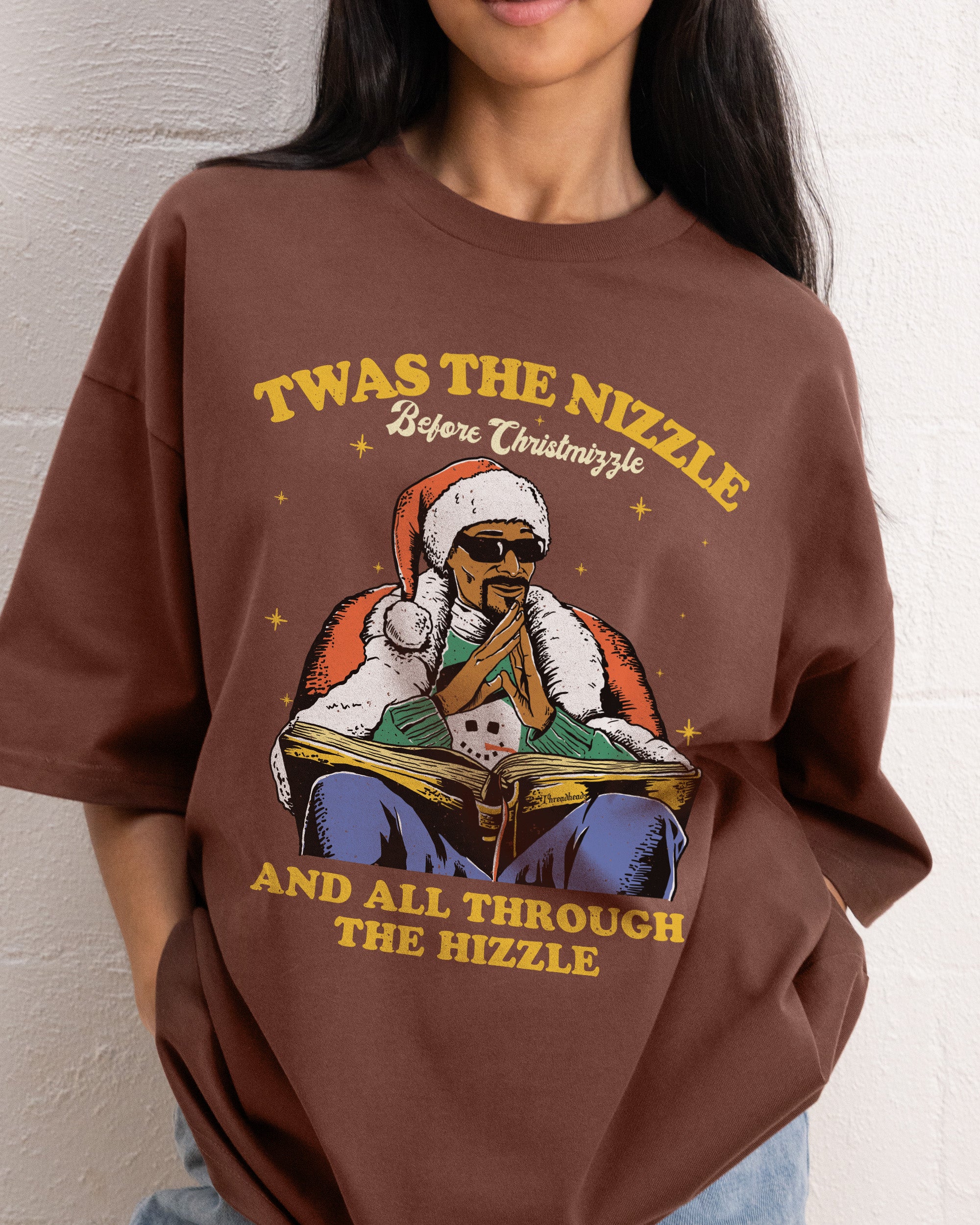 Christmizzle Oversized Tee - Image 4
