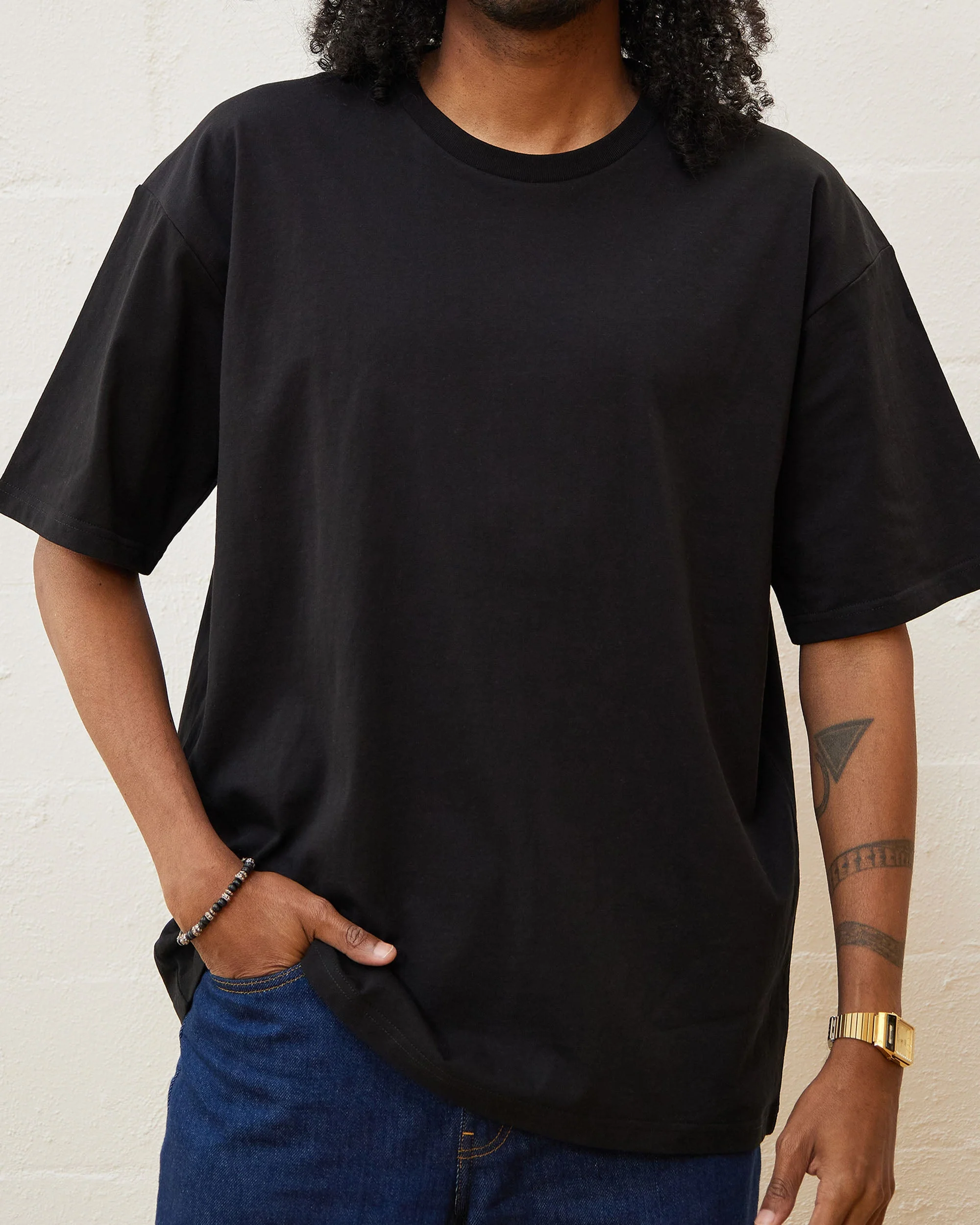 Classic Tee 3-Pack: Black - Image 4