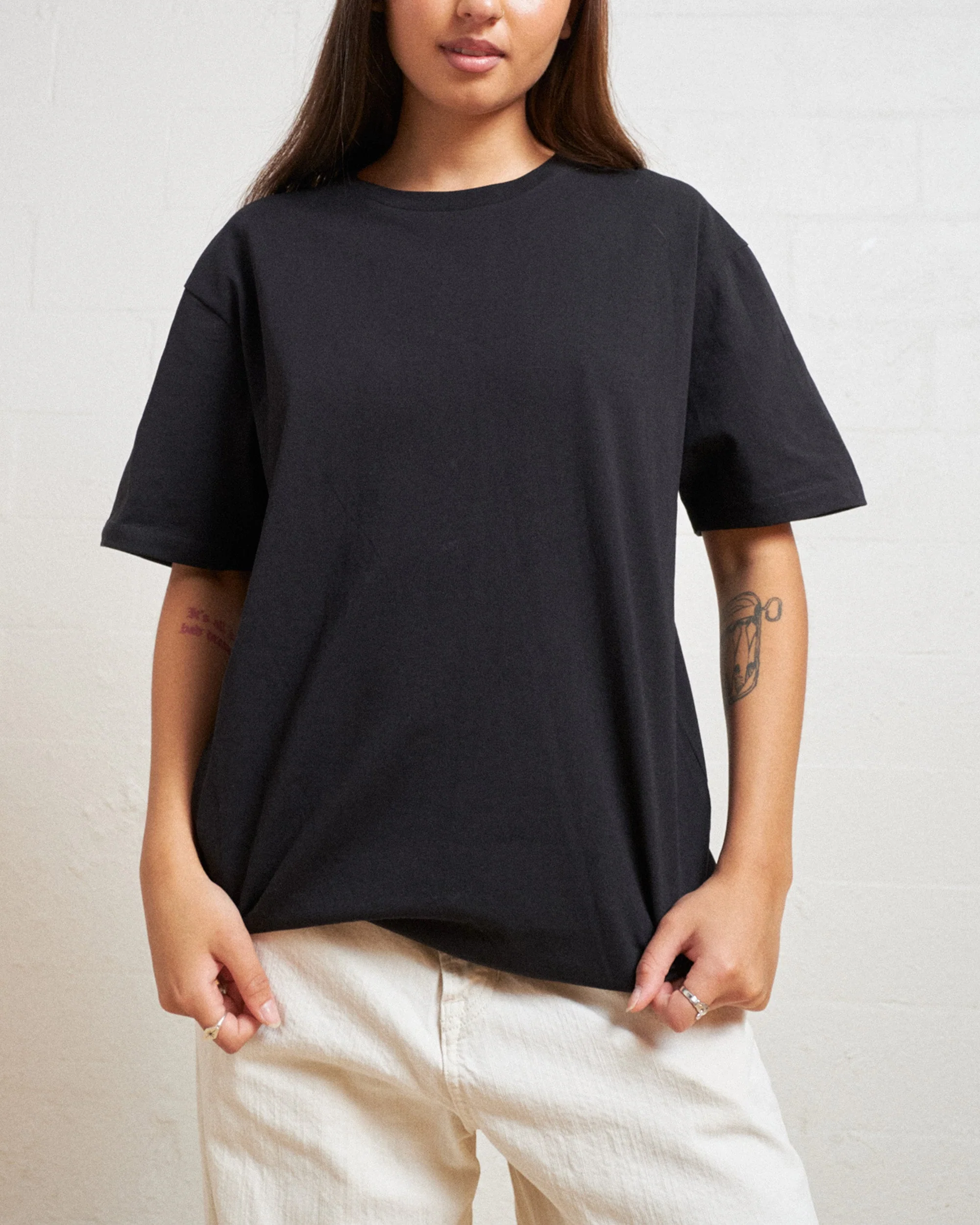 Classic Tee 3-Pack: Black, Navy, White - Image 4