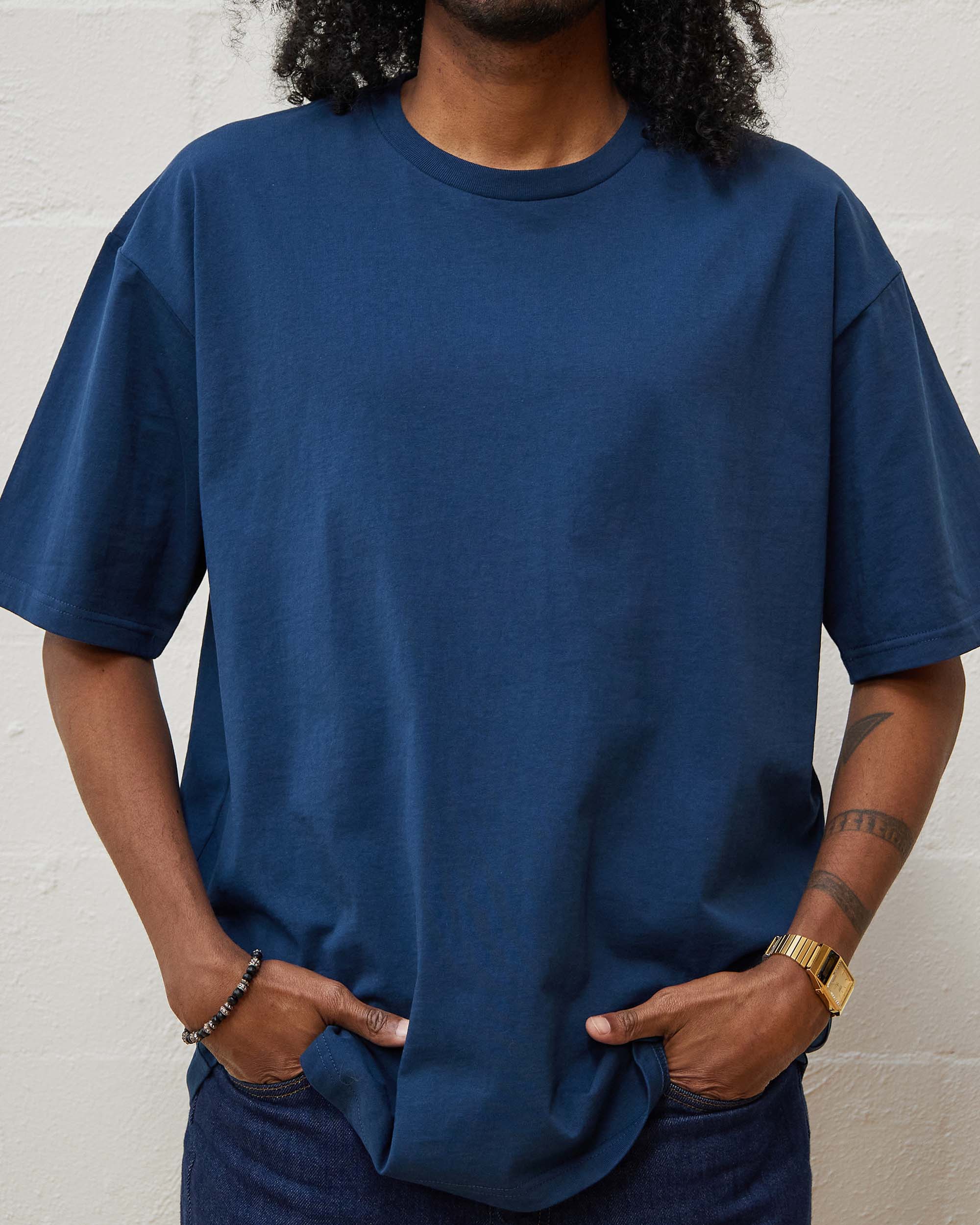 Classic Tee 3-Pack: Navy - Image 4