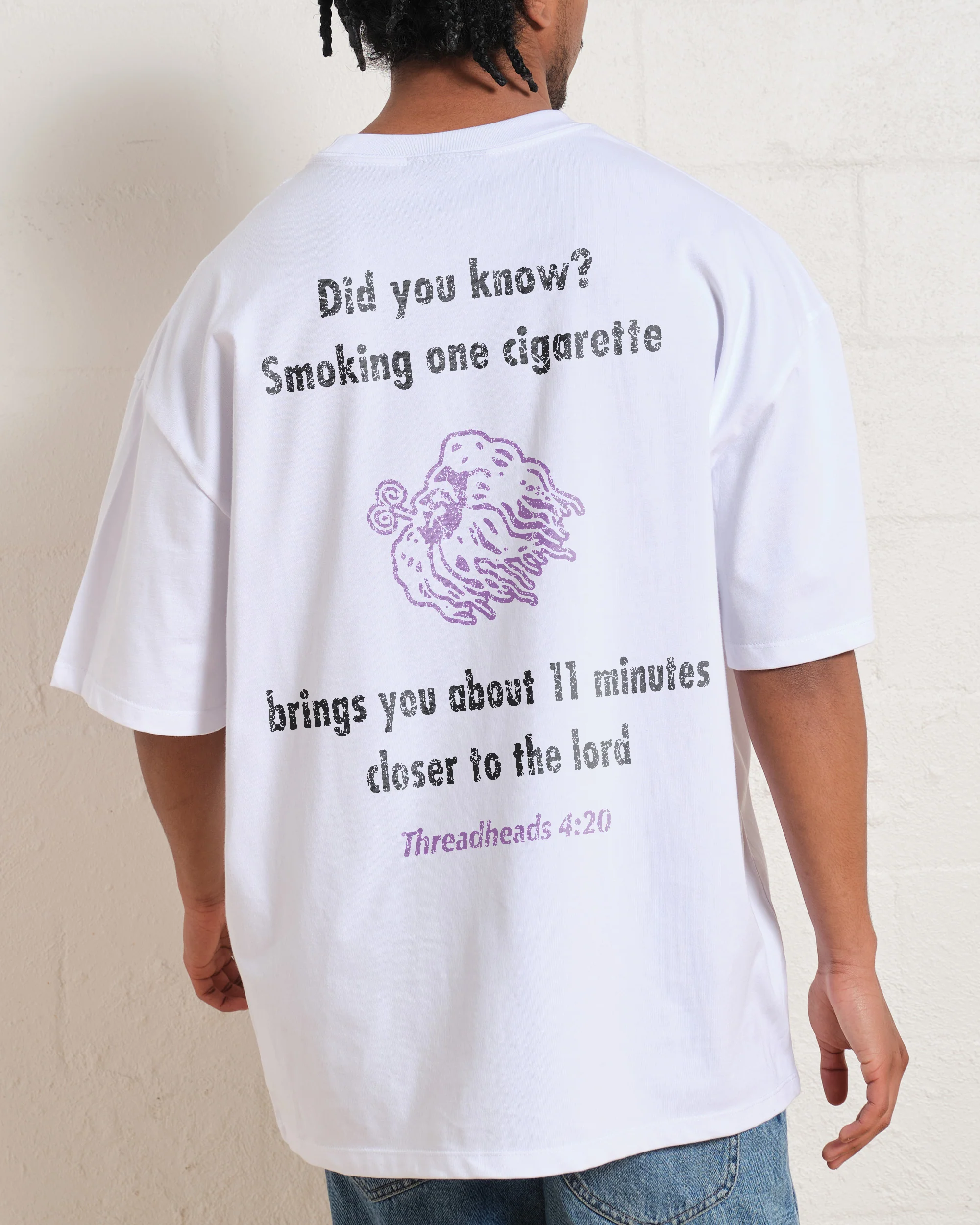 Closer To The Lord Oversized Tee - Image 2