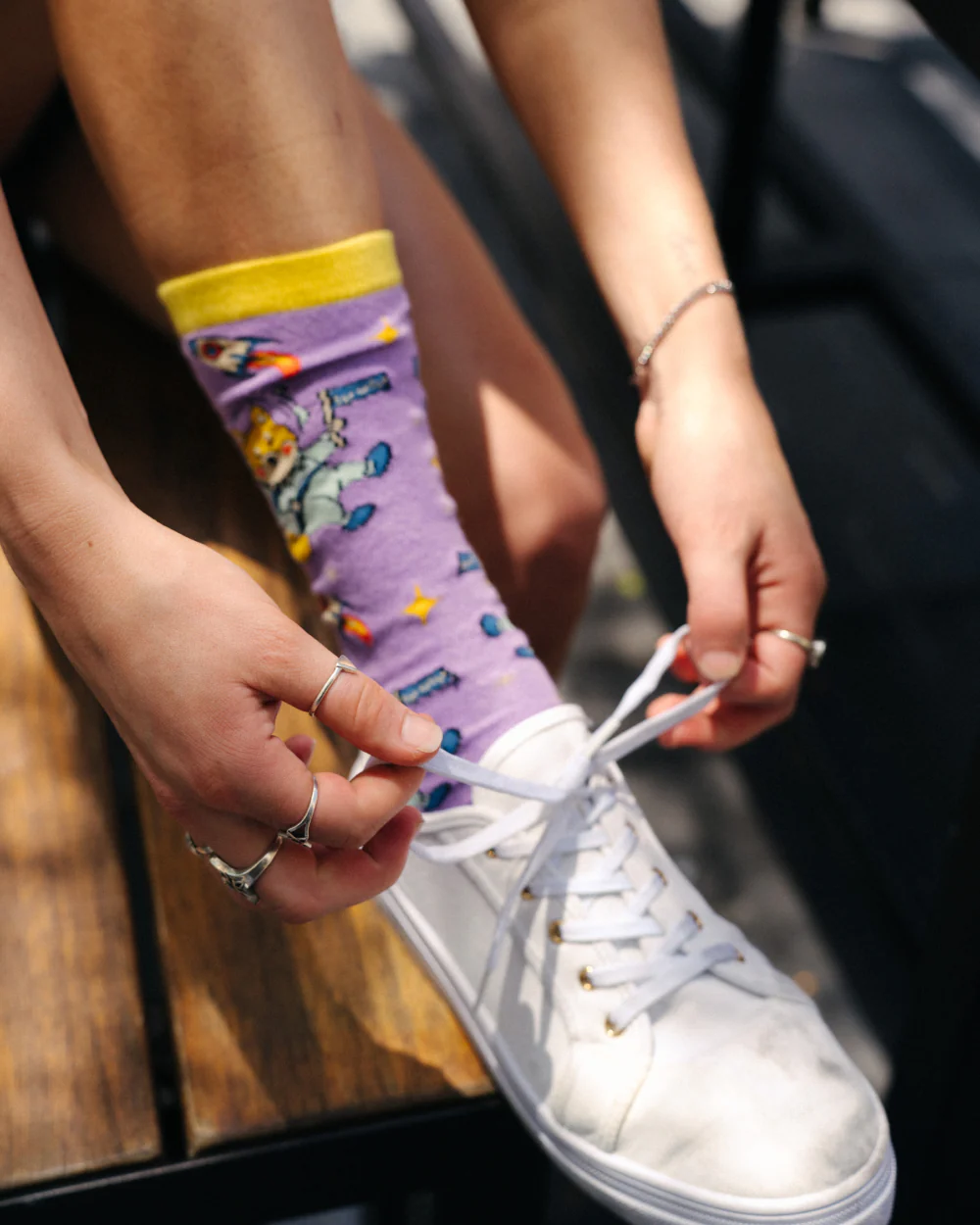 Cosmic Shiba Socks - Image 4