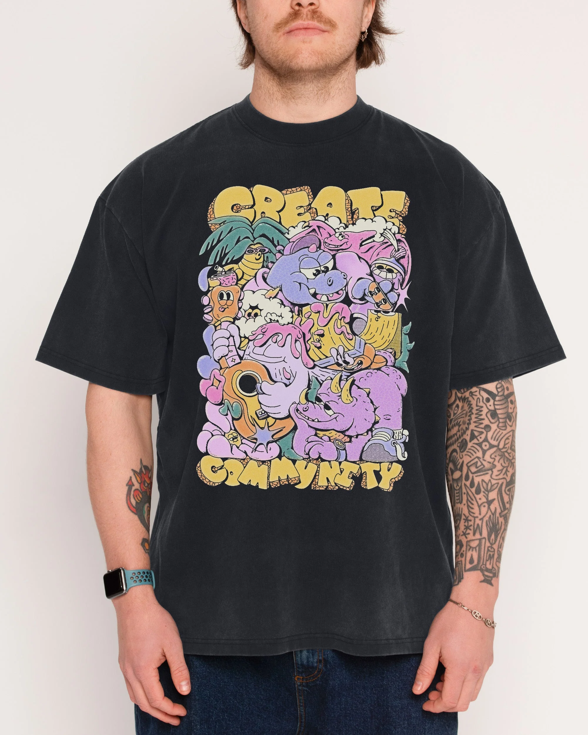Create Community Oversized Tee - Image 6