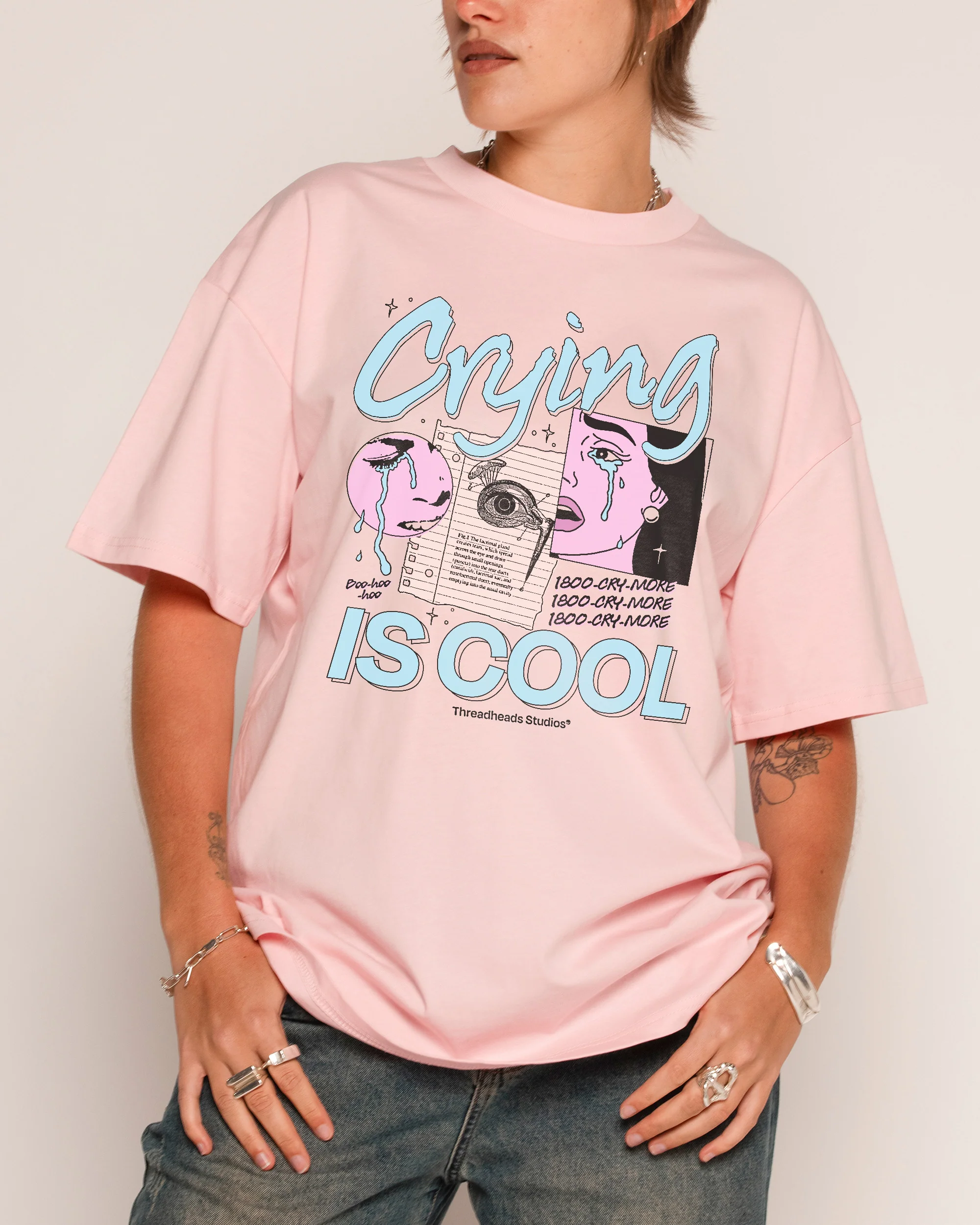 Crying is Cool T-Shirt - Image 4