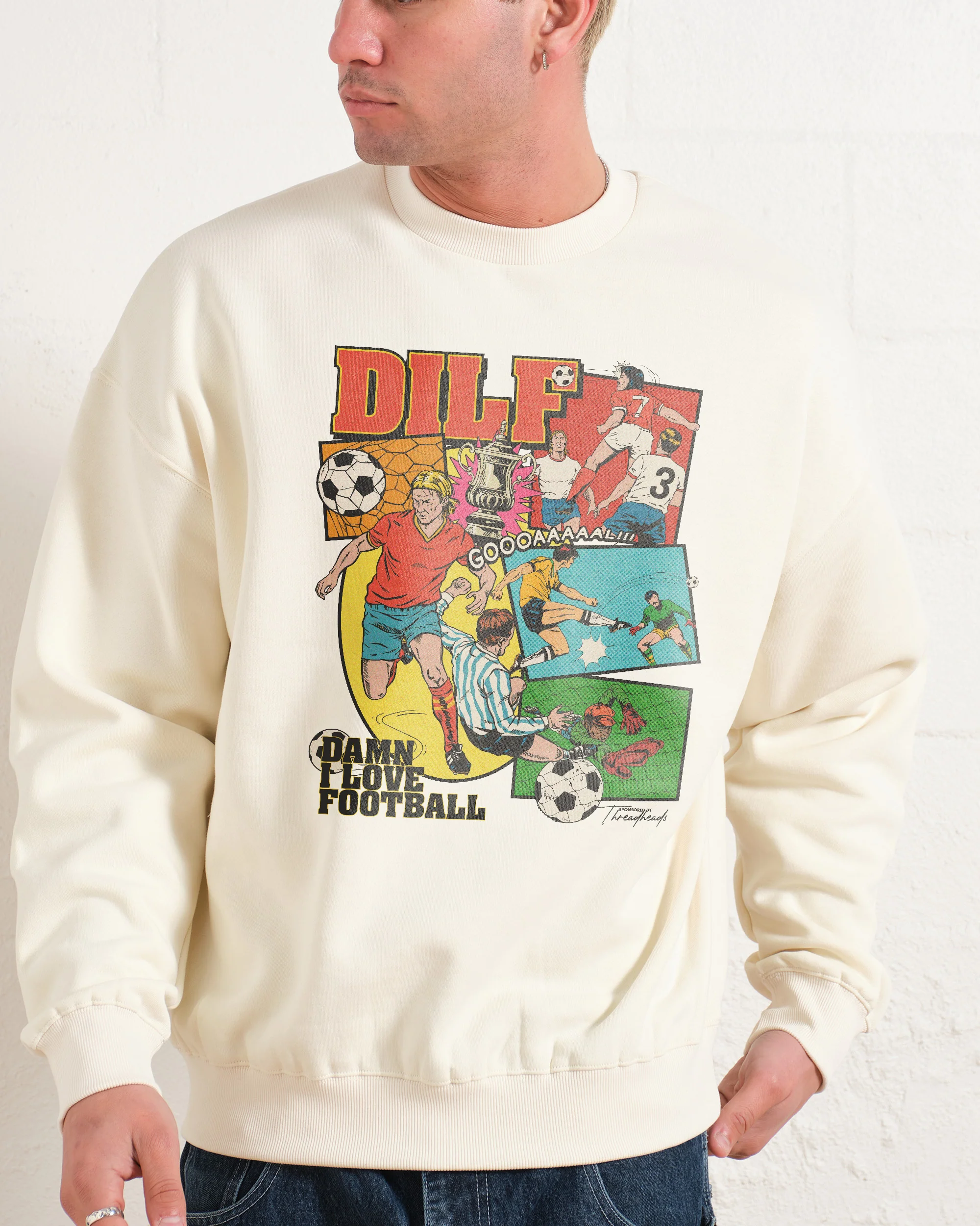 Damn I Love Football Sweatshirt