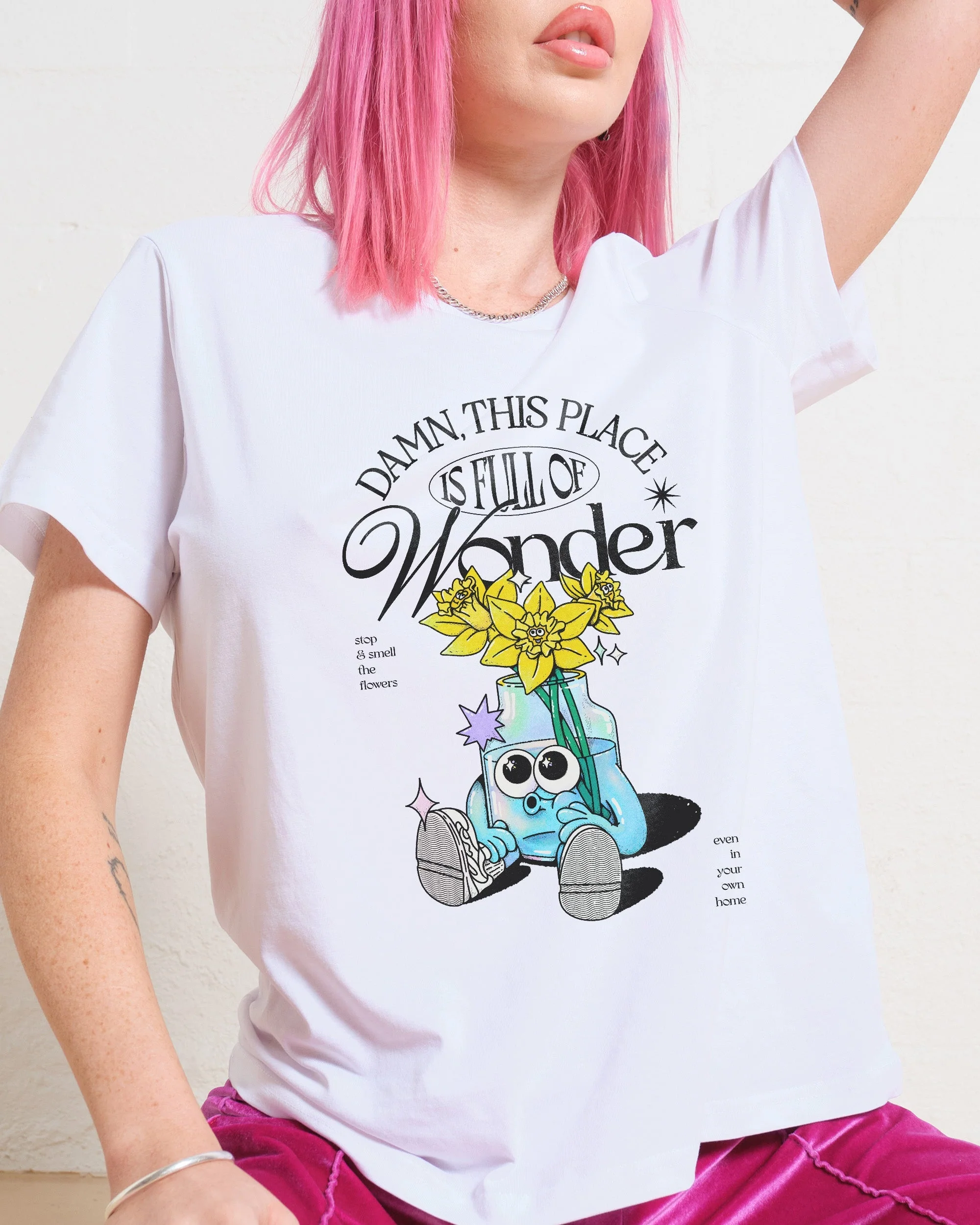 Damn This Place is Full of Wonder Women's Tee - Image 2