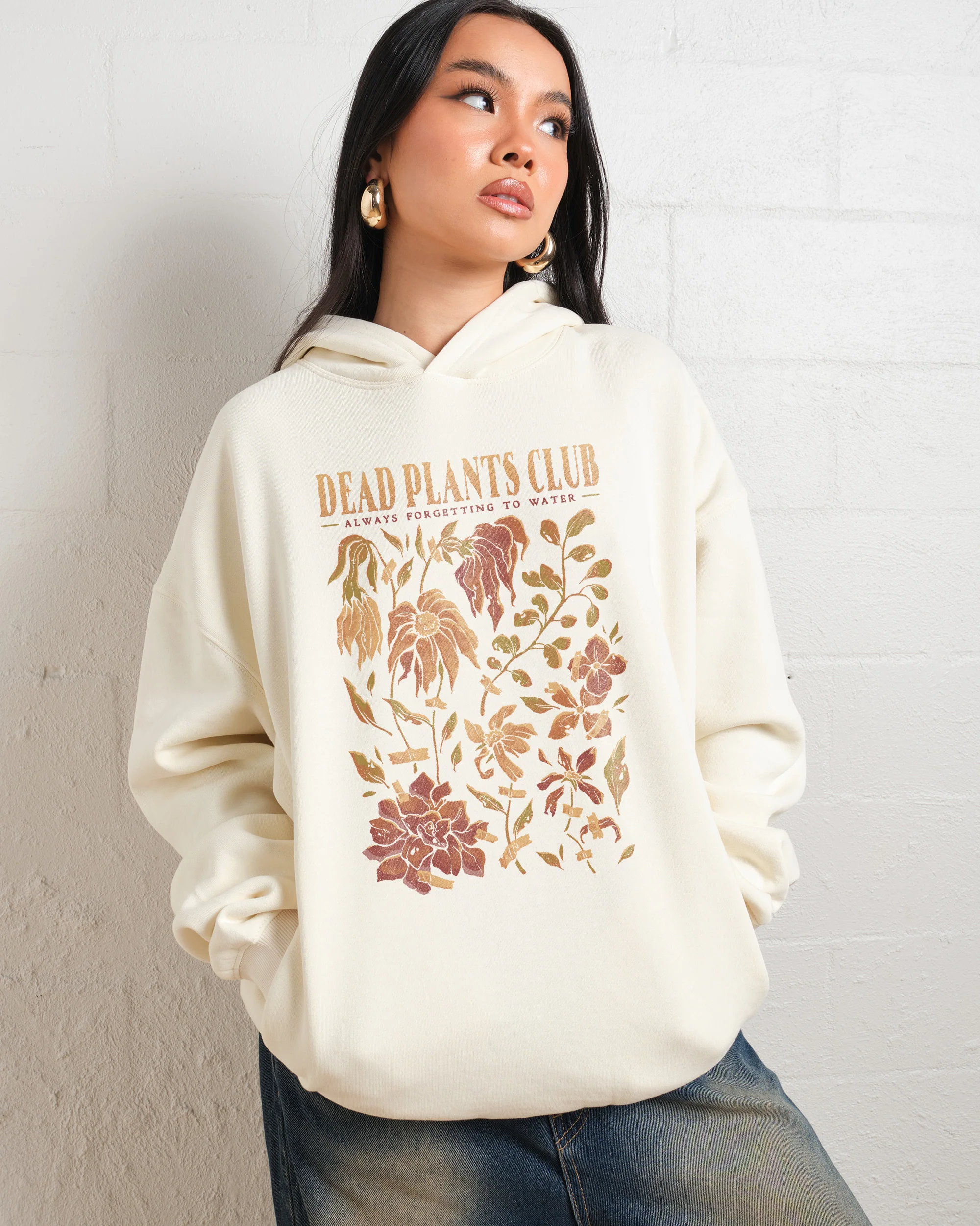 Dead Plants Club Hoodie - Image 3