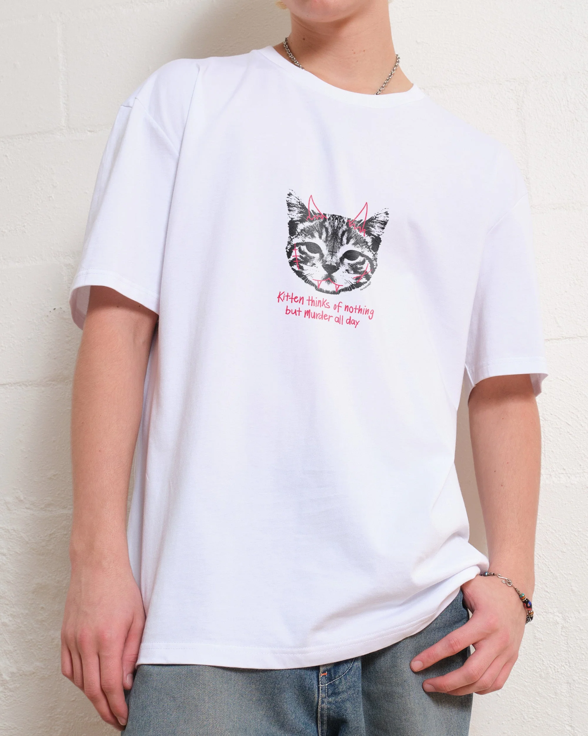 Demon Kitten T-Shirt - Image 3