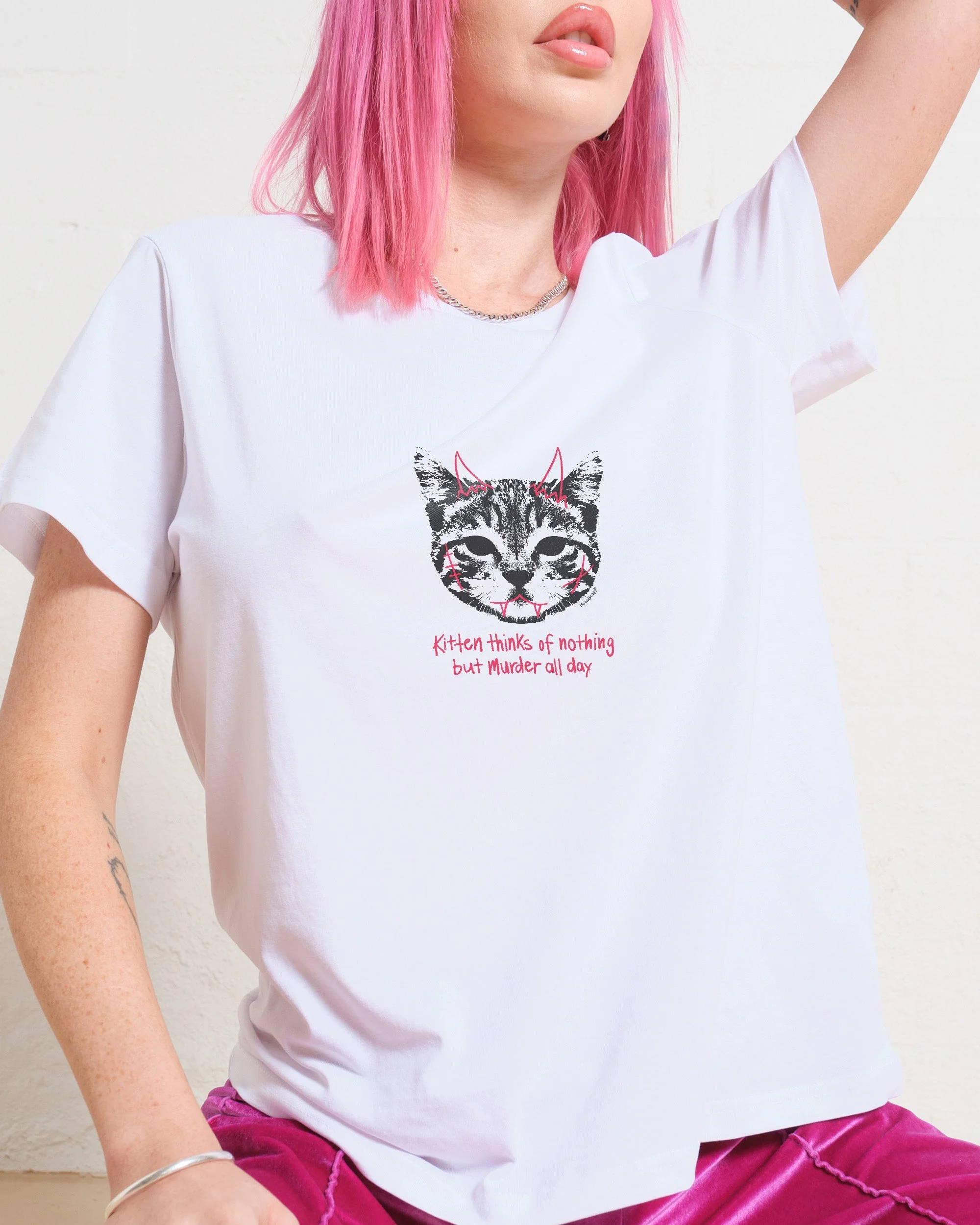 Demon Kitten Women's Tee - Image 2