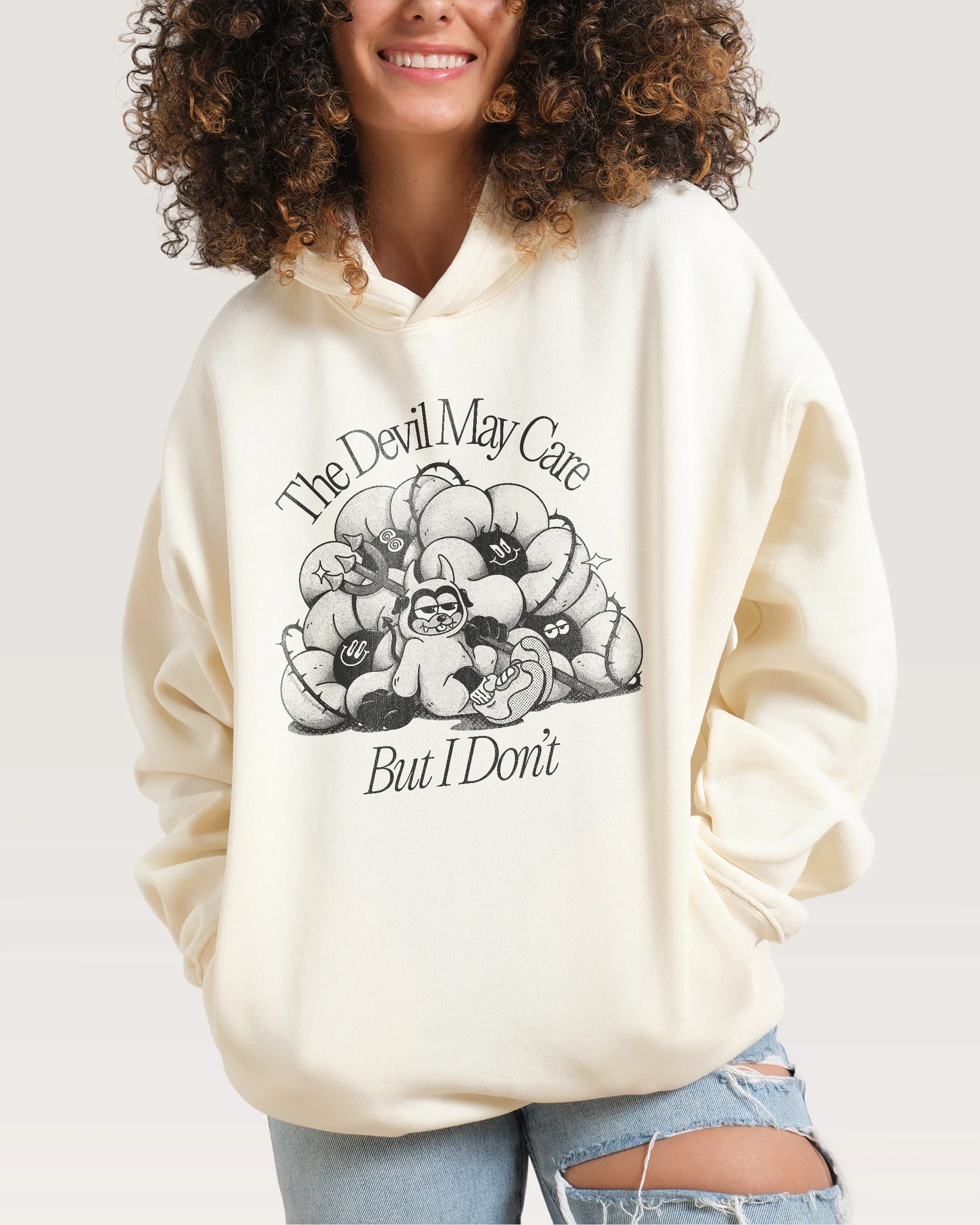 Devil May Care Hoodie - Image 2