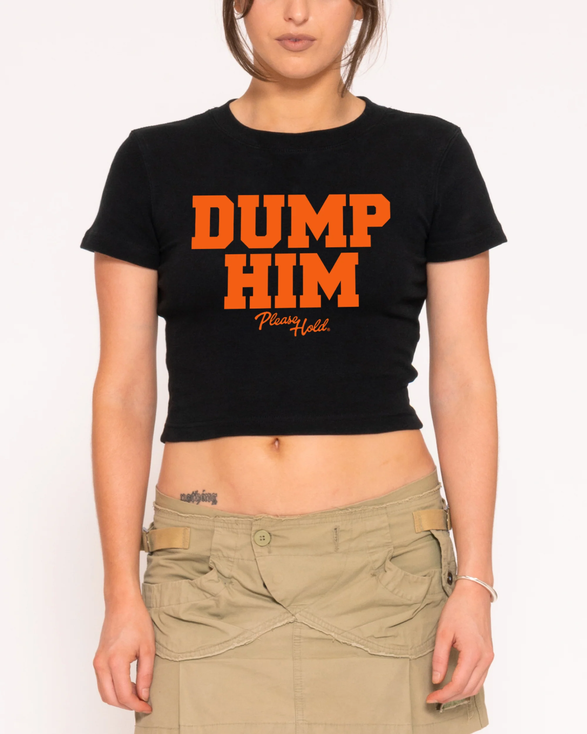 Dump Him Baby Tee - Image 3
