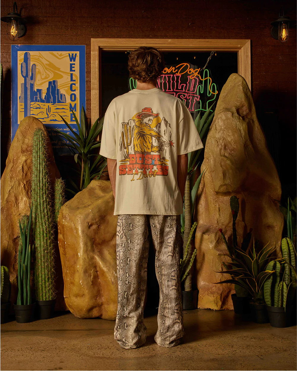 Dust Settles Oversized Tee - Image 4