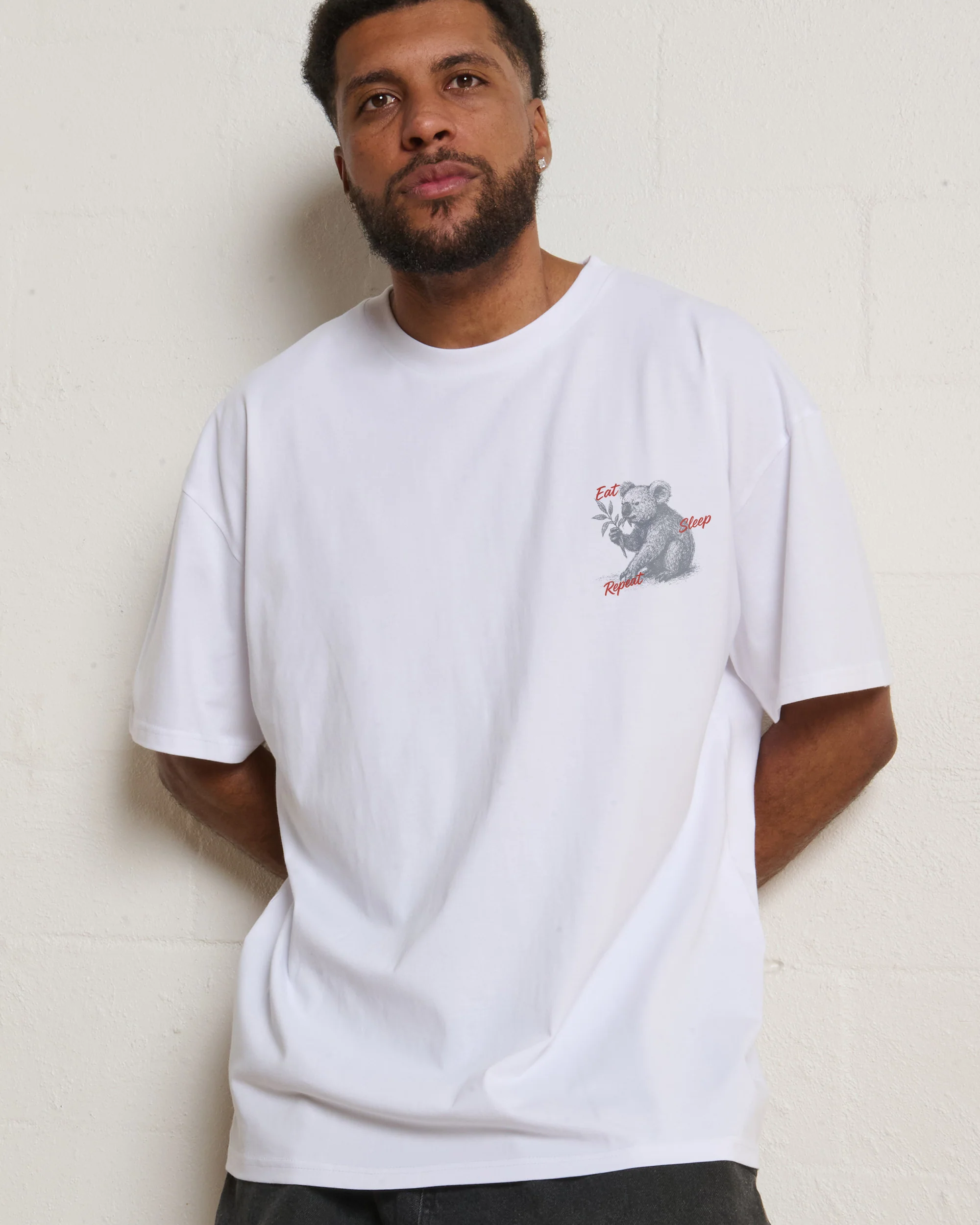 Eat Sleep Repeat T-Shirt - Image 4