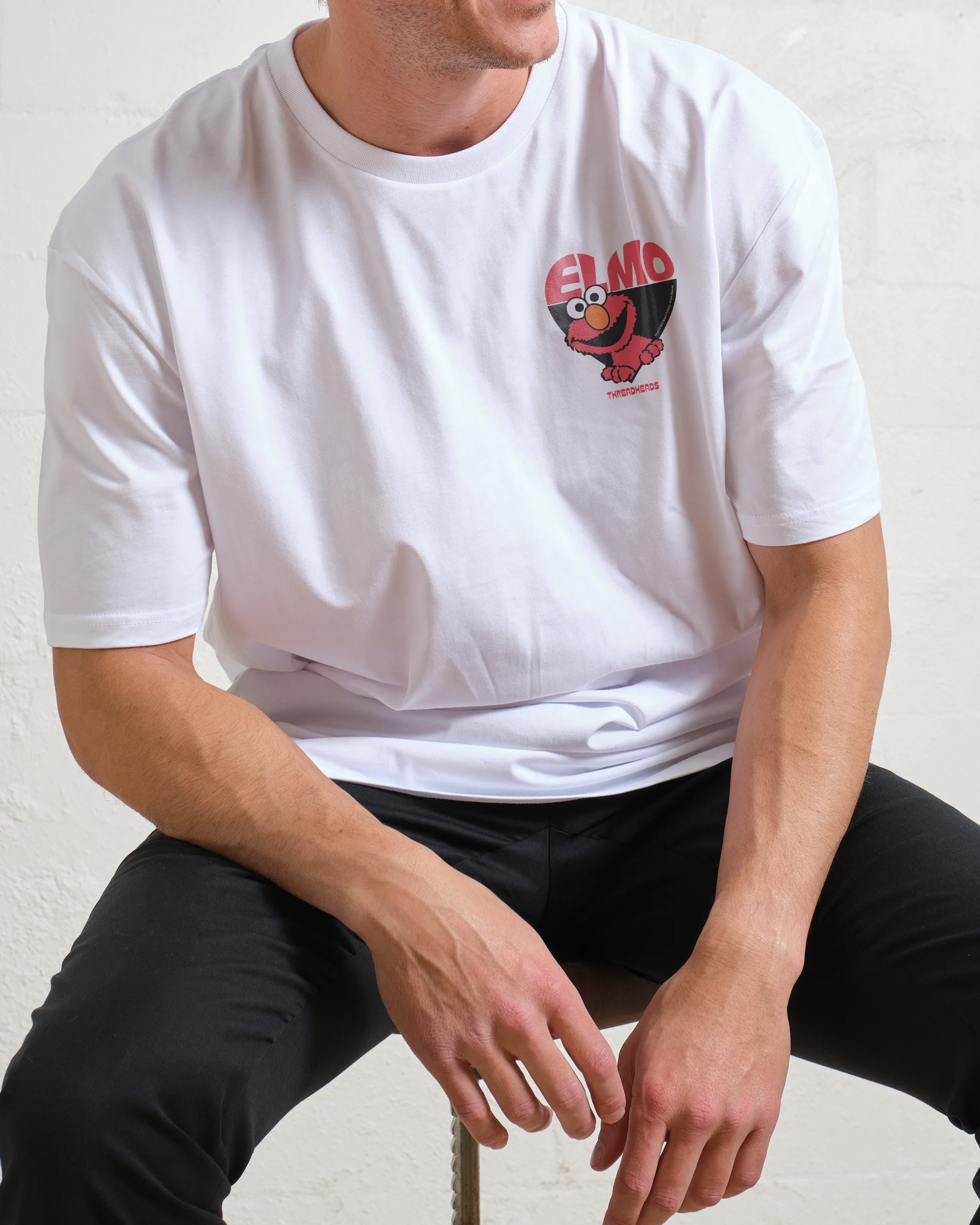 Elmo Face Mini Print Tee - Image 2