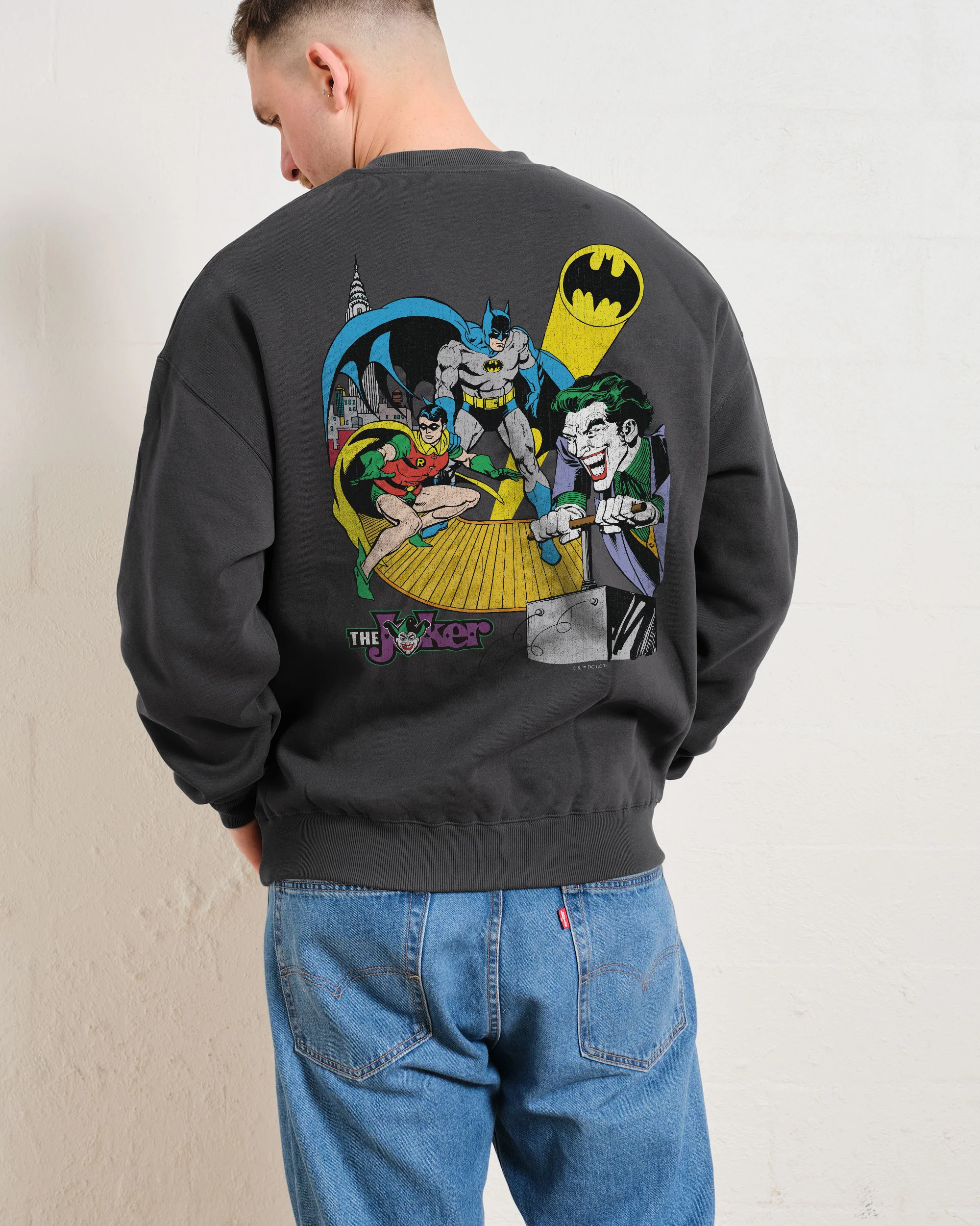 Exploding Gotham City Sweatshirt - Image 3