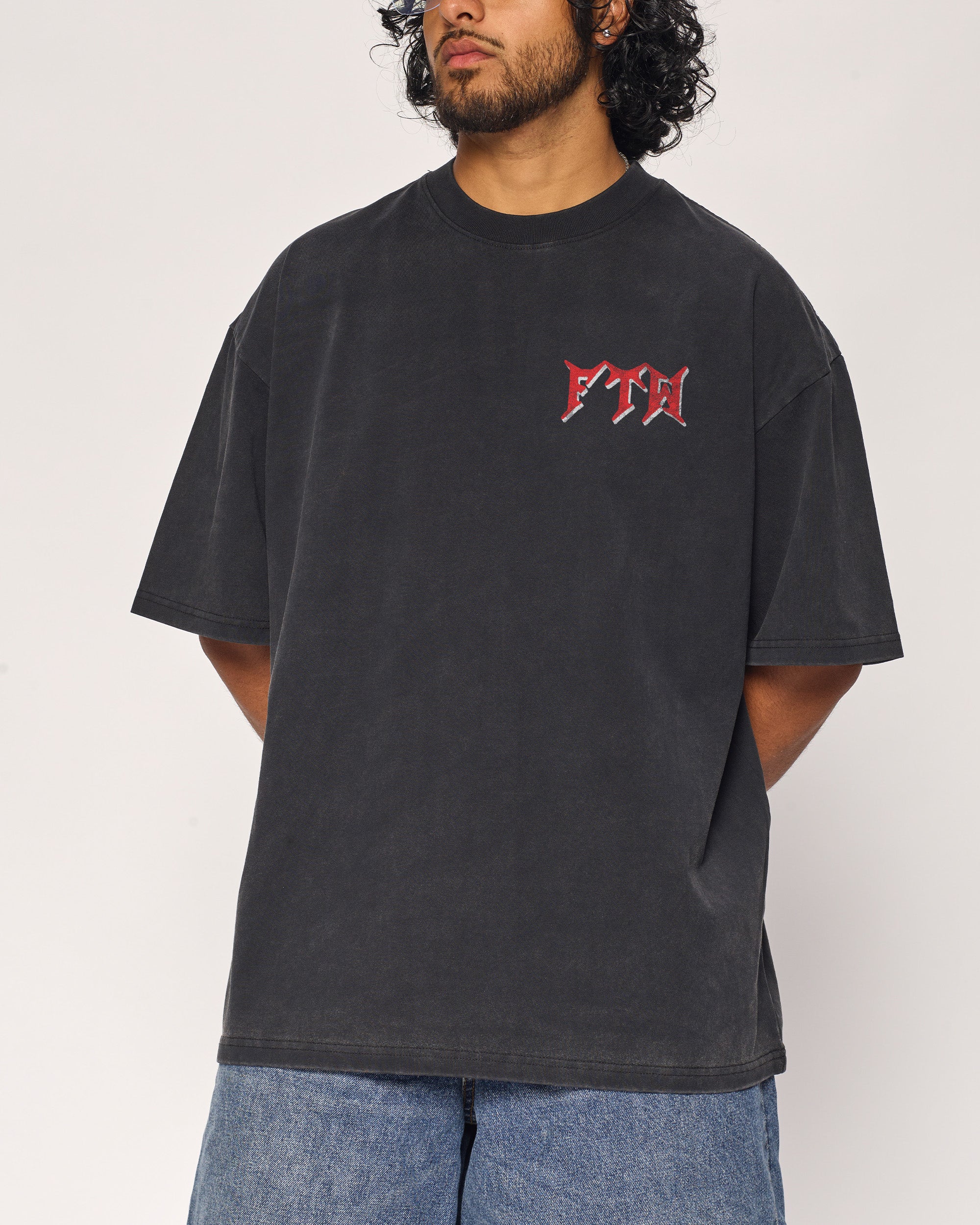 F**k The World Oversized Tee - Image 10