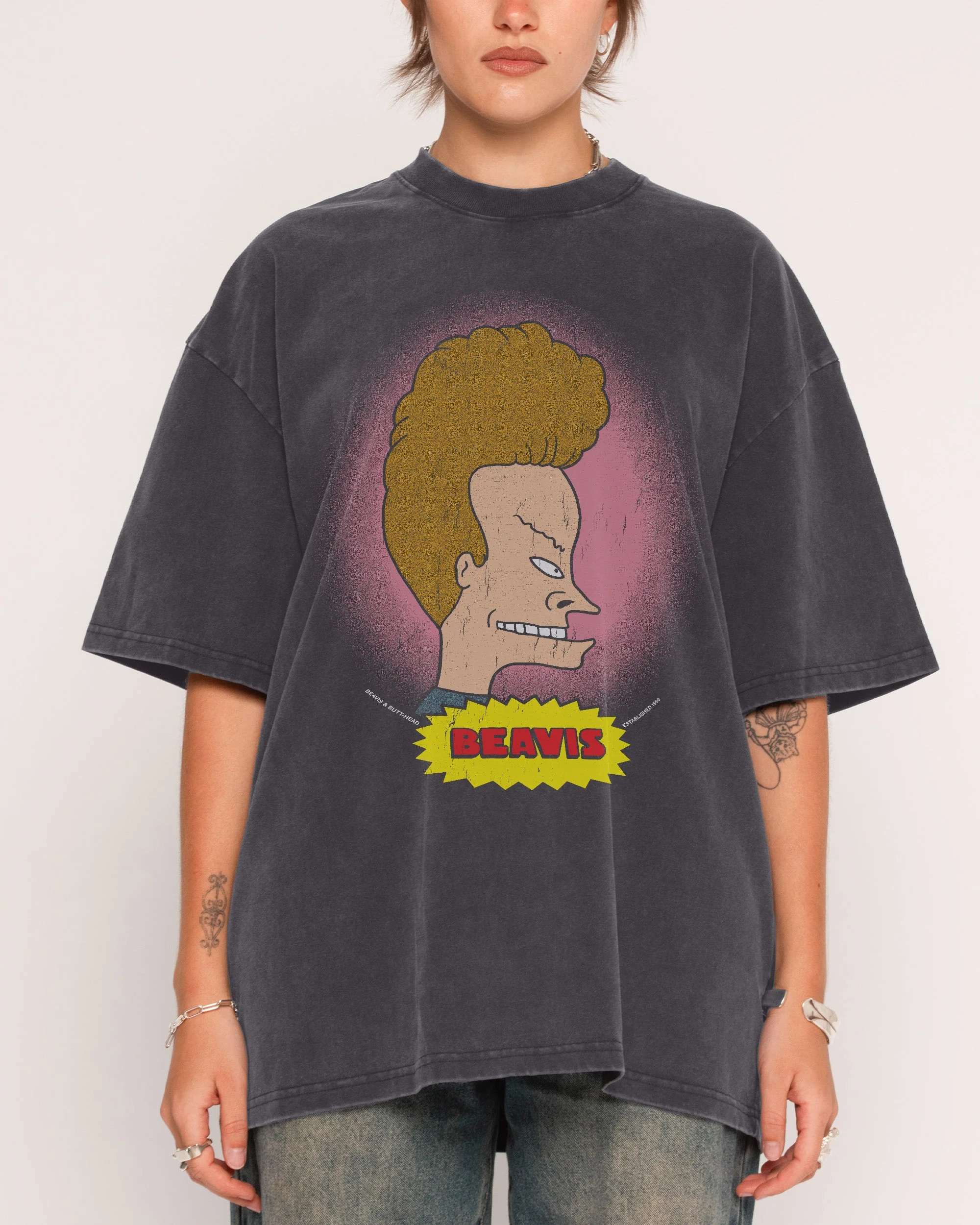 Face Off Oversized Tee - Image 7
